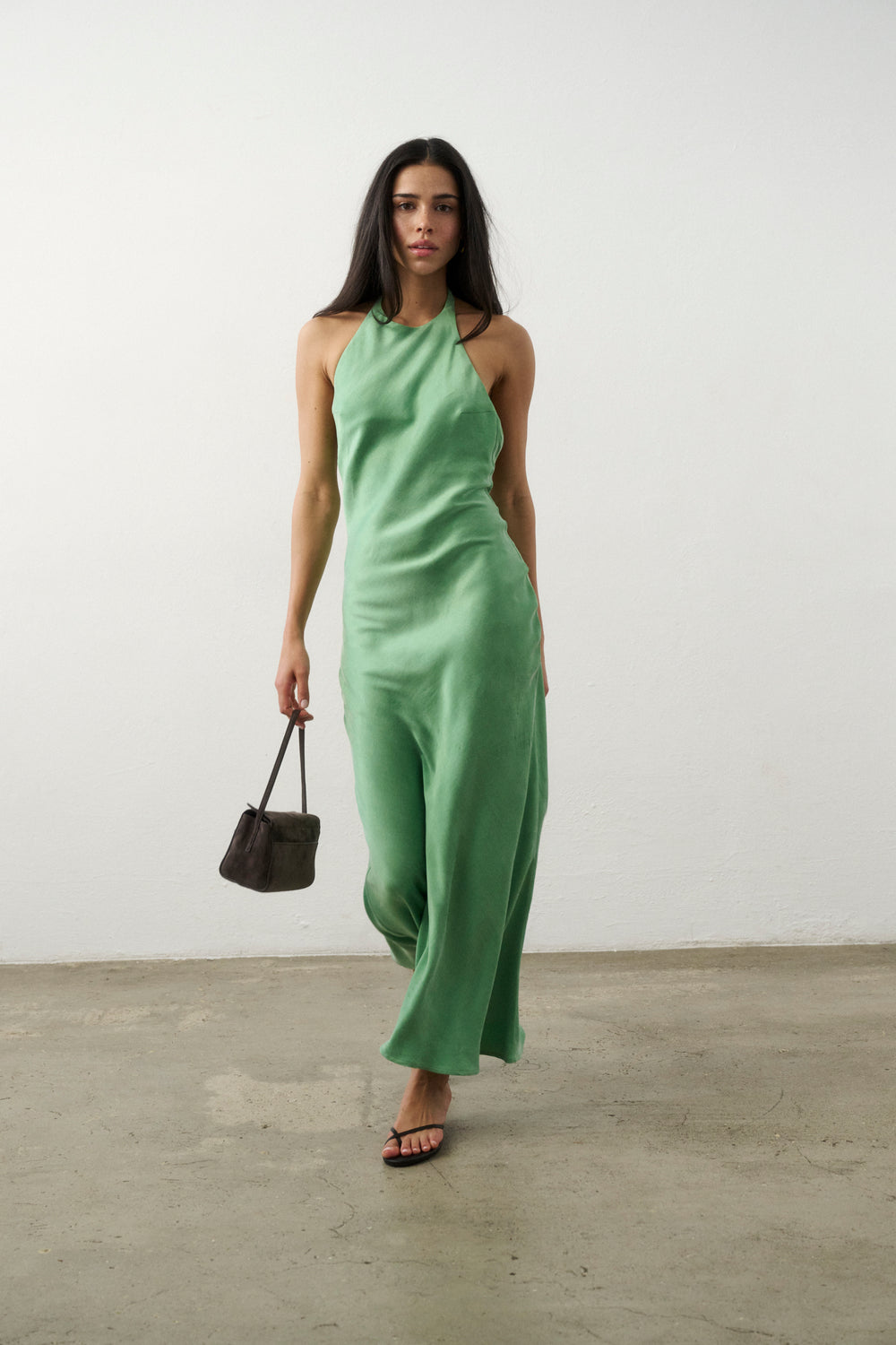 BARDOT KLEID GRÜN