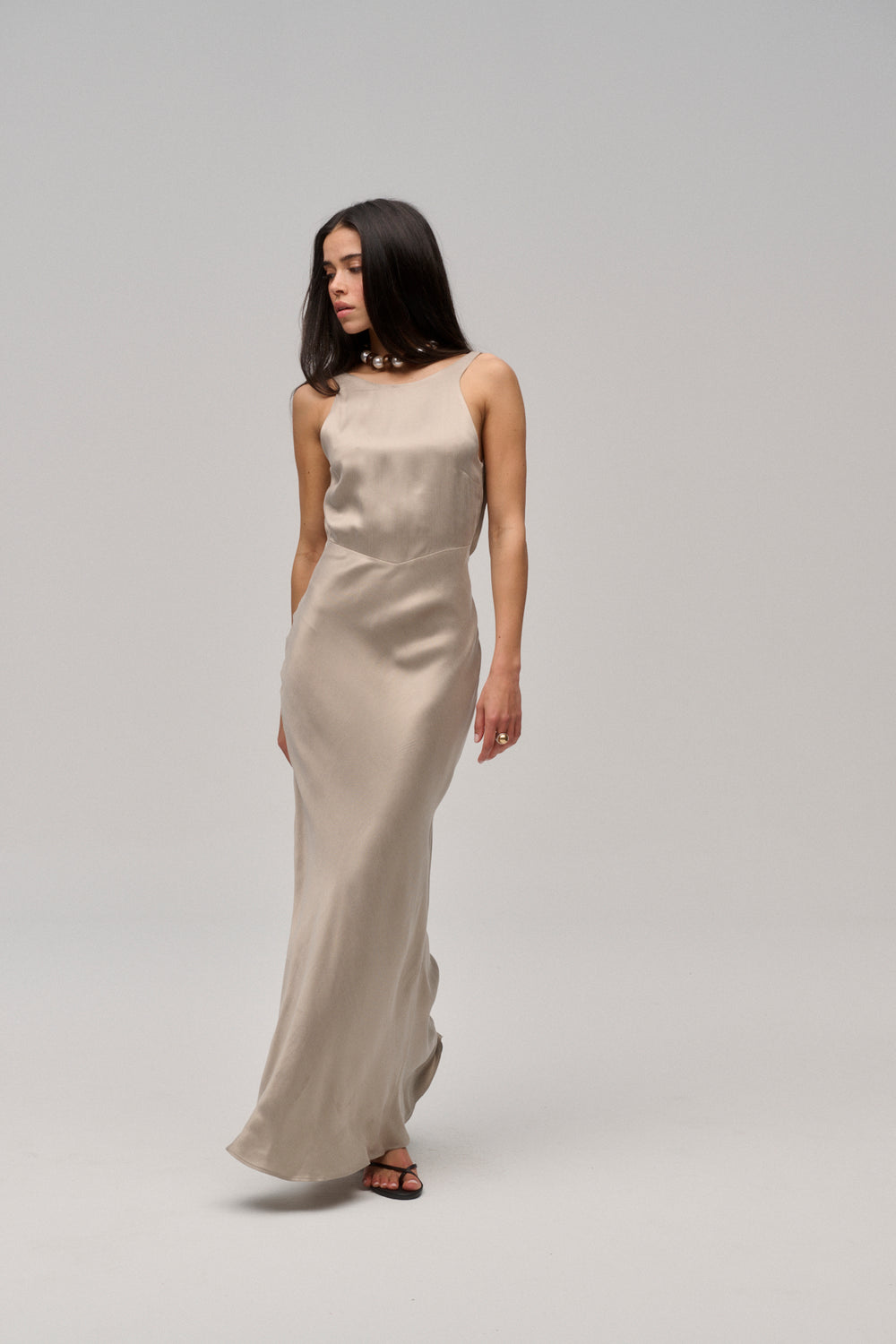 ROBE VIVIEN BEIGE