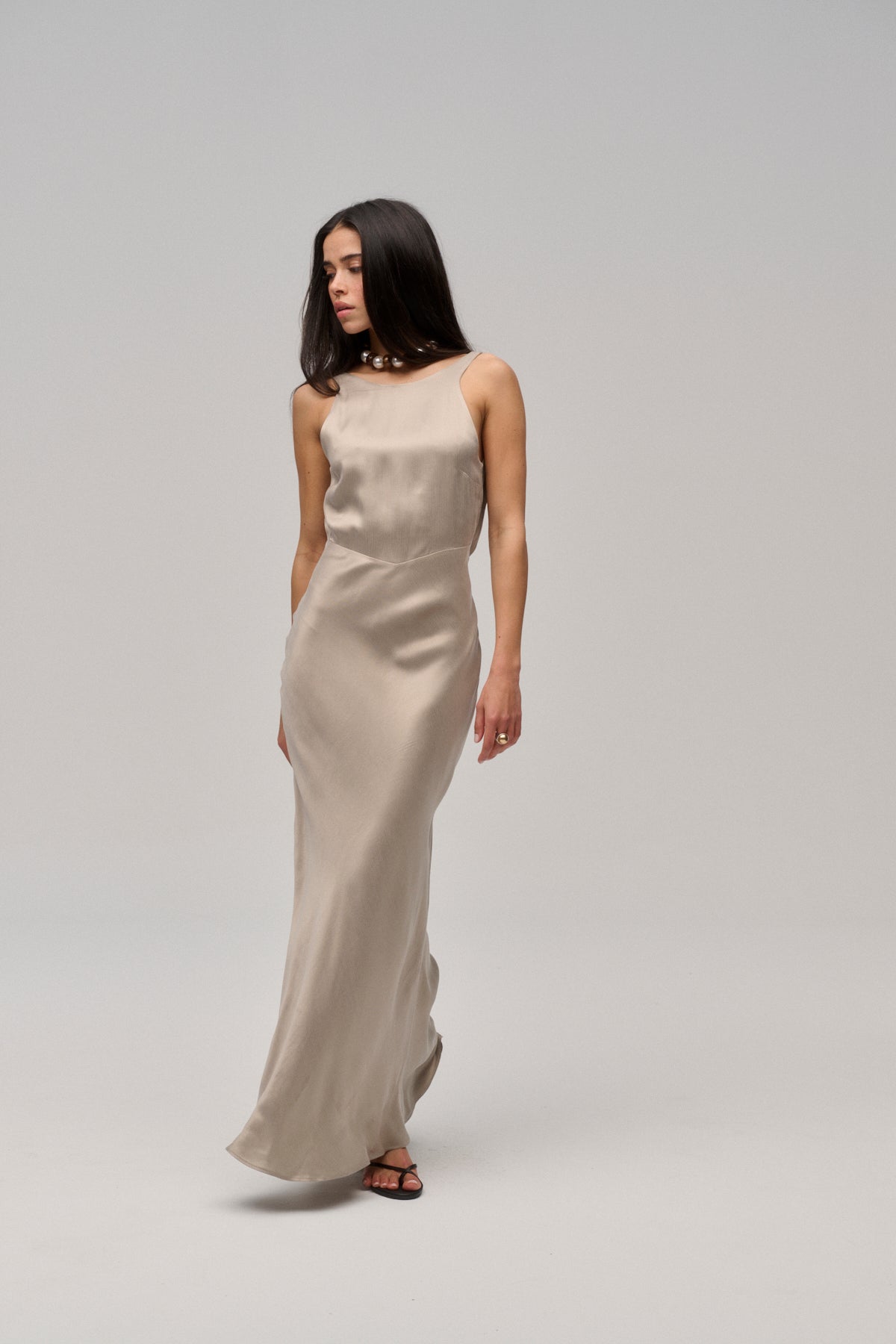 ROBE VIVIEN BEIGE