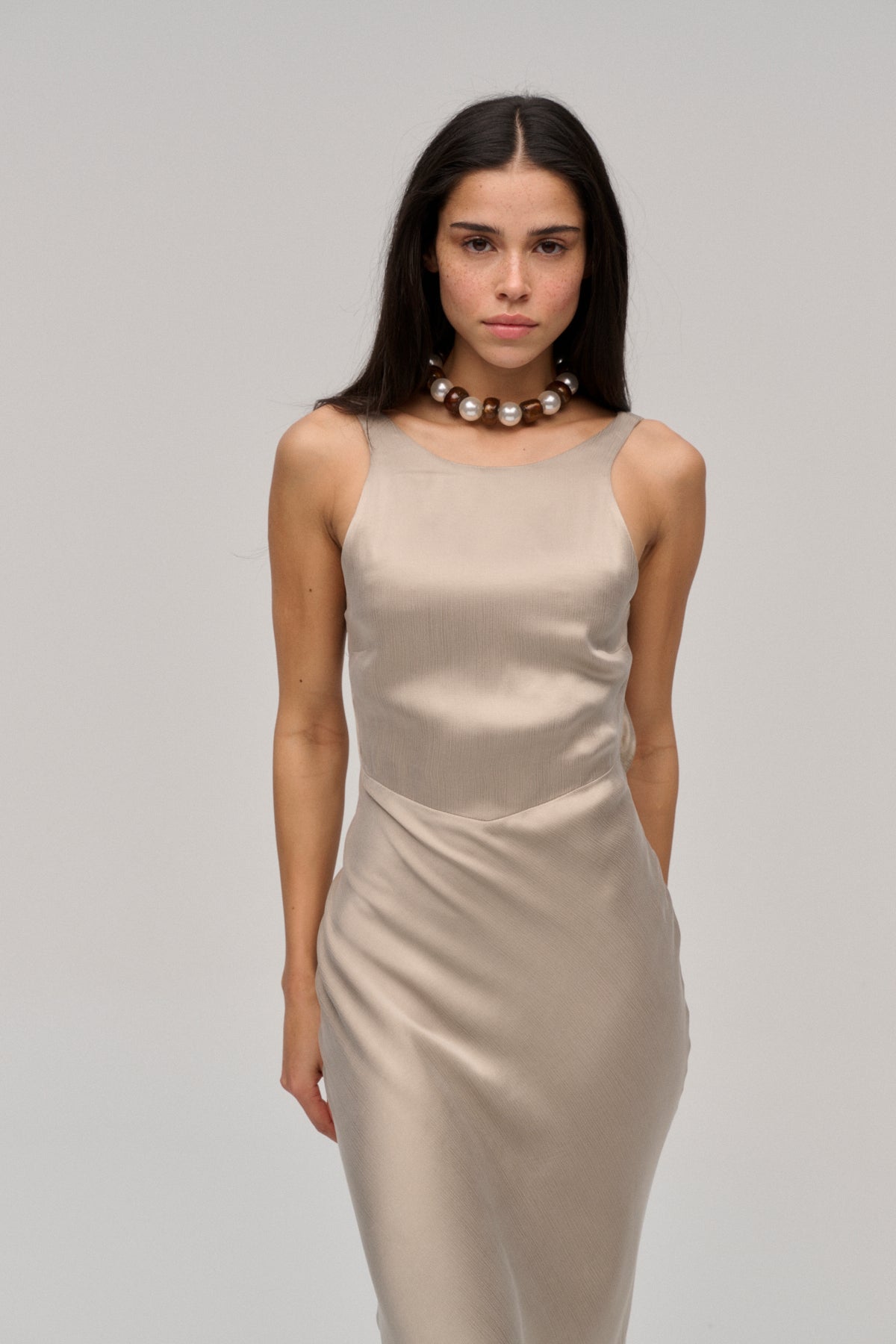ROBE VIVIEN BEIGE