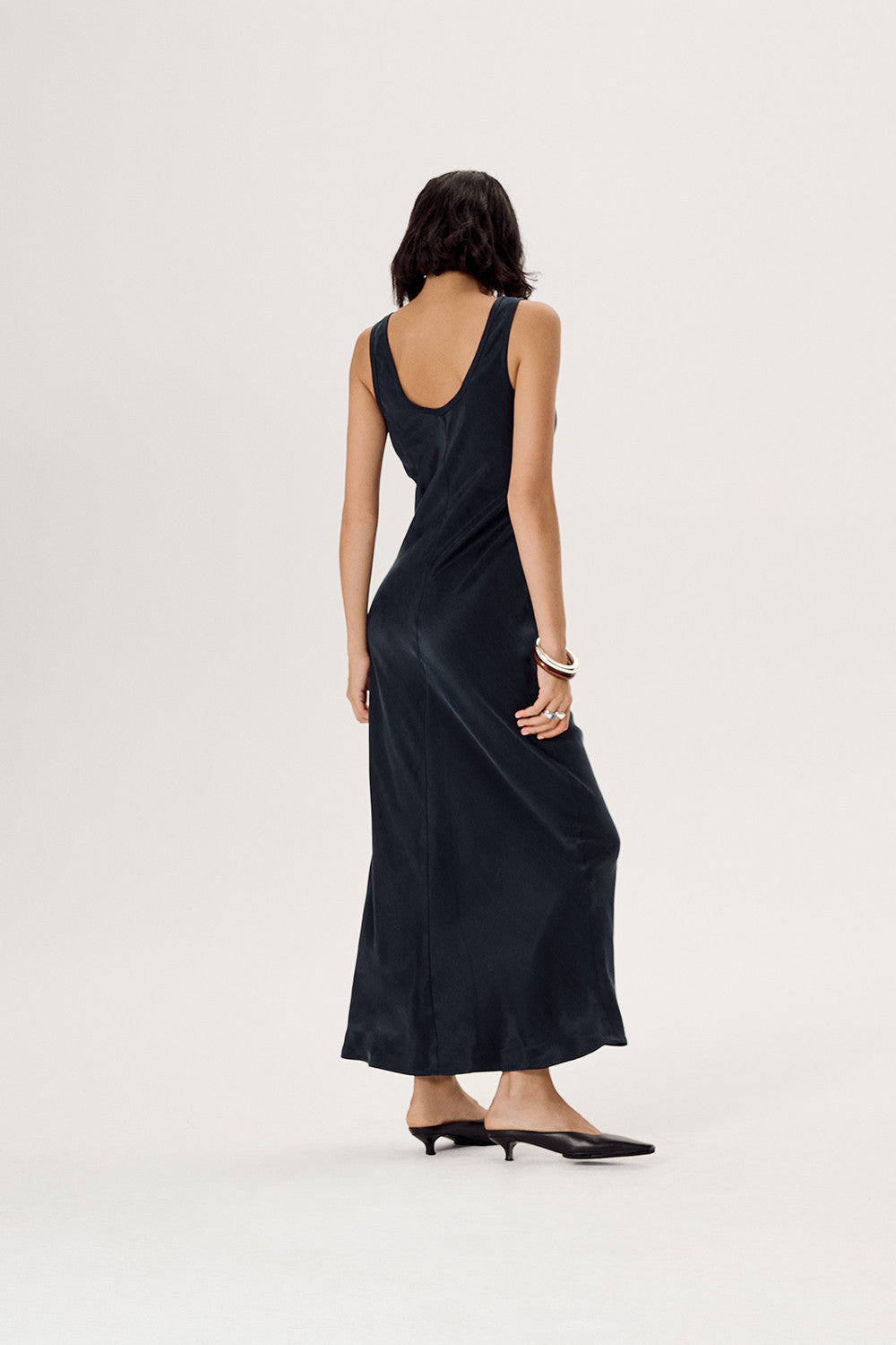 MAXI-KLEID NEIL NAVY
