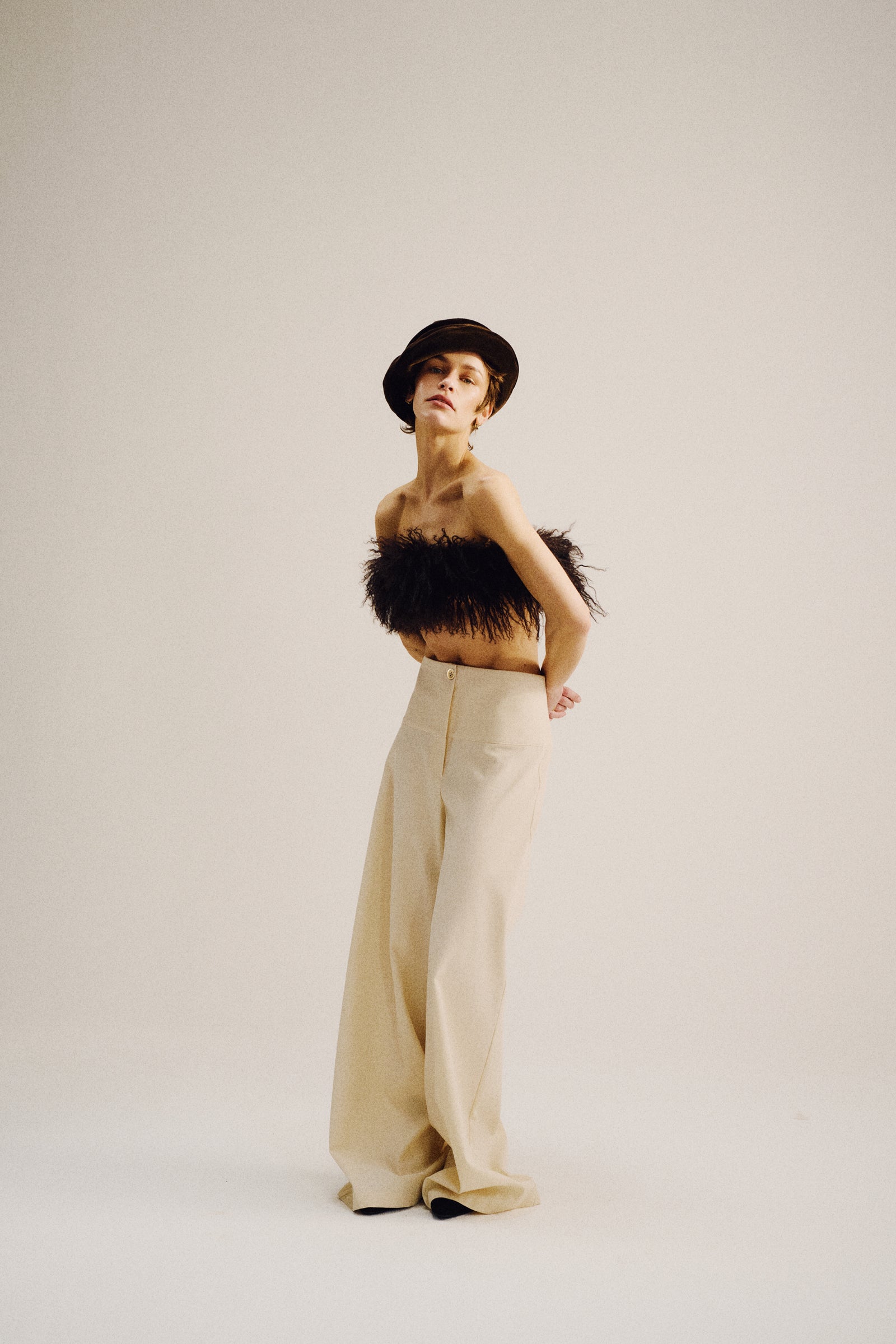 PANTALON MILES ÉCRU