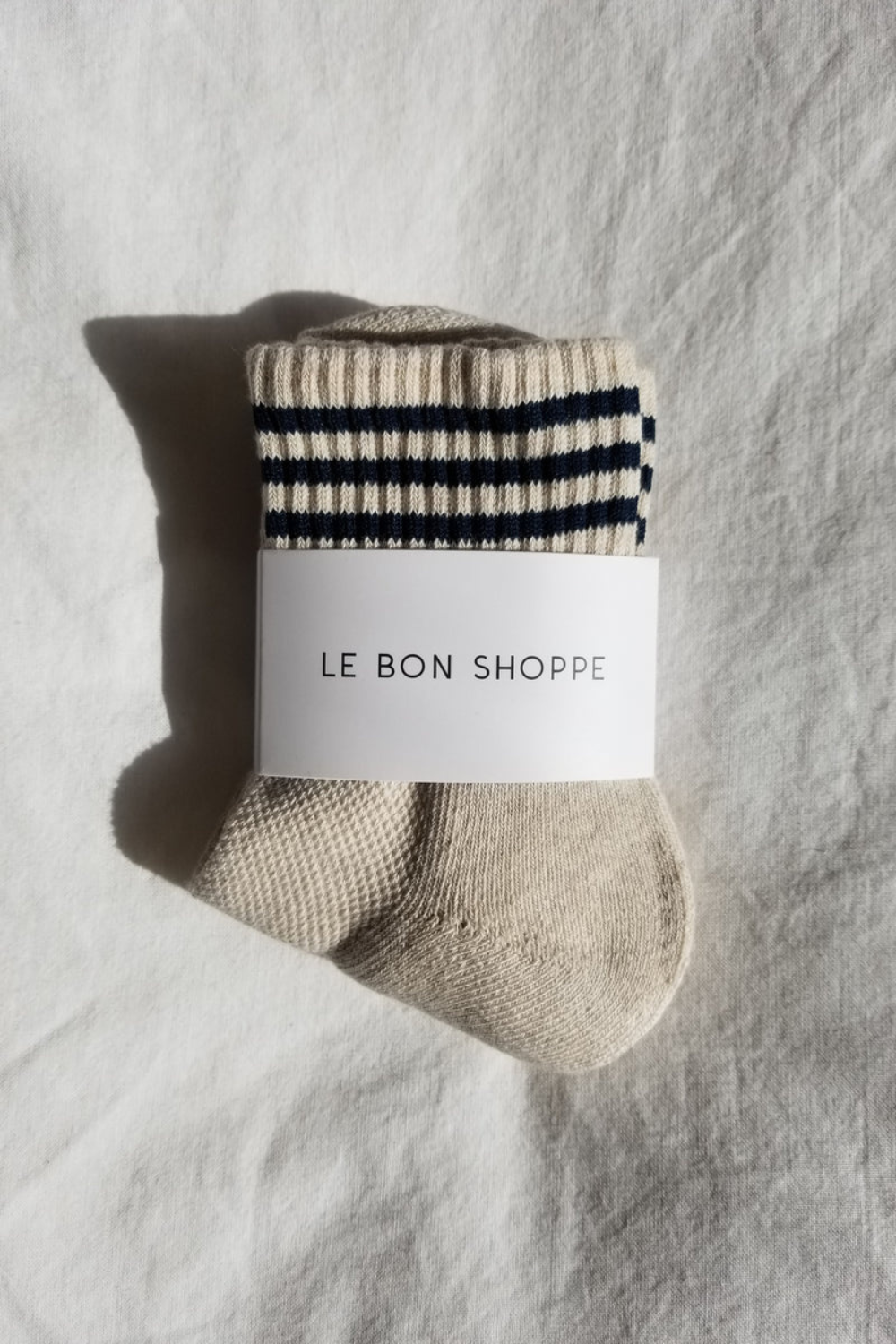 SKARPETKI GIRLFRIEND LE BON SHOPPE BEŻOWE
