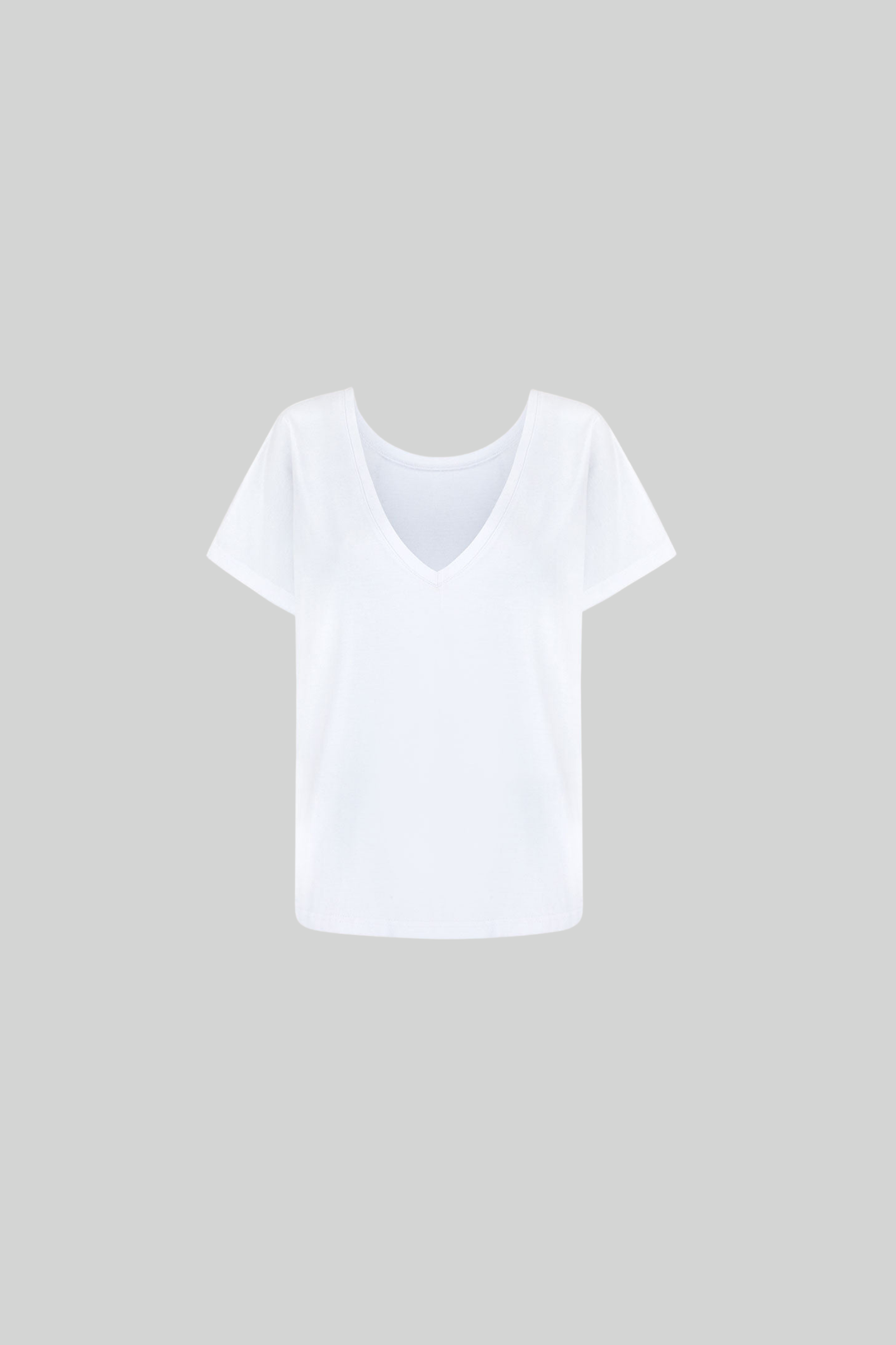 T-SHIRT DOS V BIO