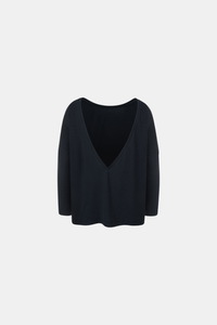 V-BACK LONGSLEEVE ORGANIC