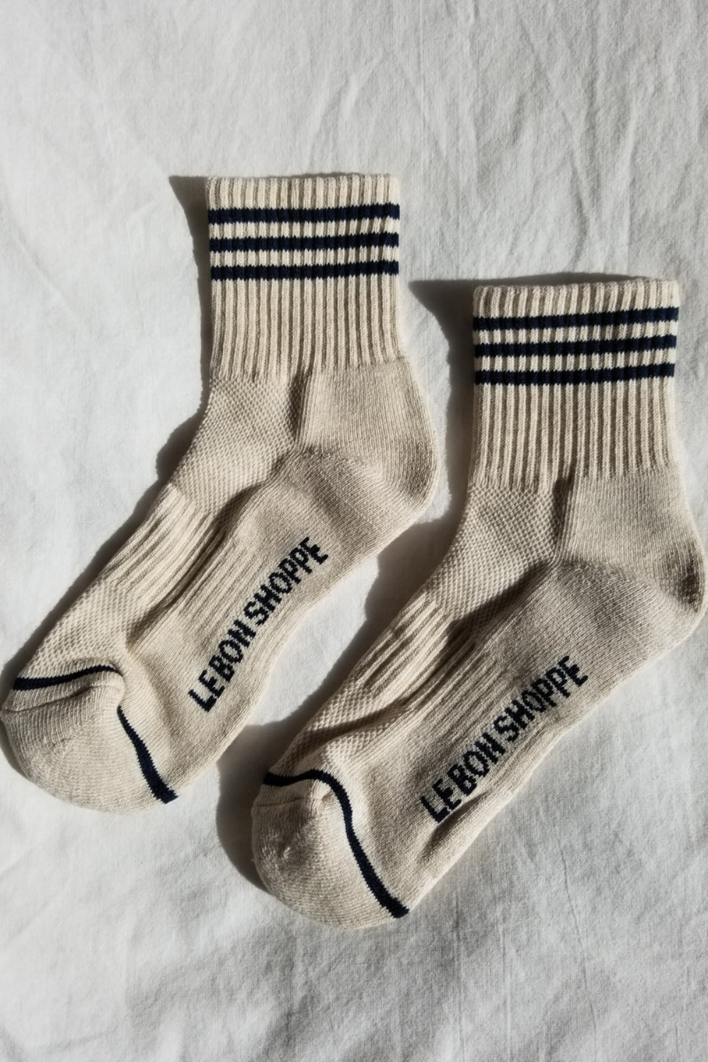 SKARPETKI GIRLFRIEND LE BON SHOPPE BEŻOWE