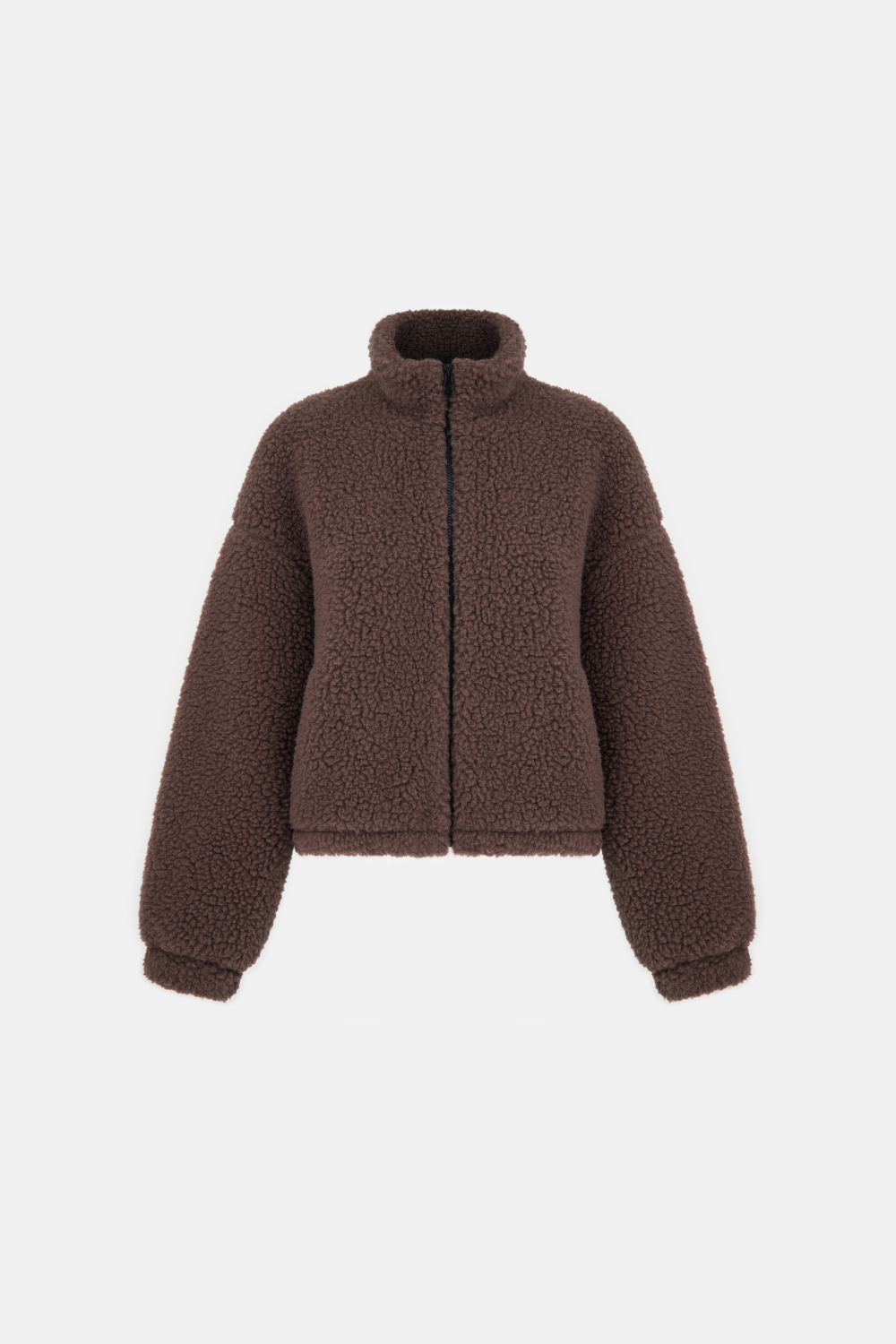 VESTE EN LAINE TOS MARRON
