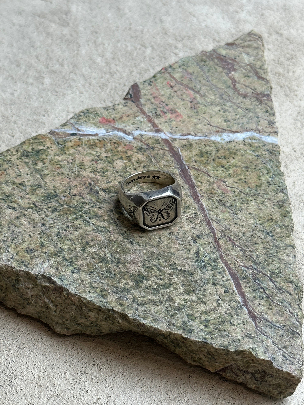 BAGUE EFFET PAPILLON TwoJeys