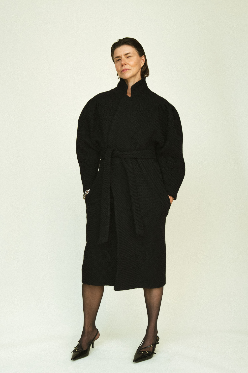 MANTEAU MADDIE NOIR