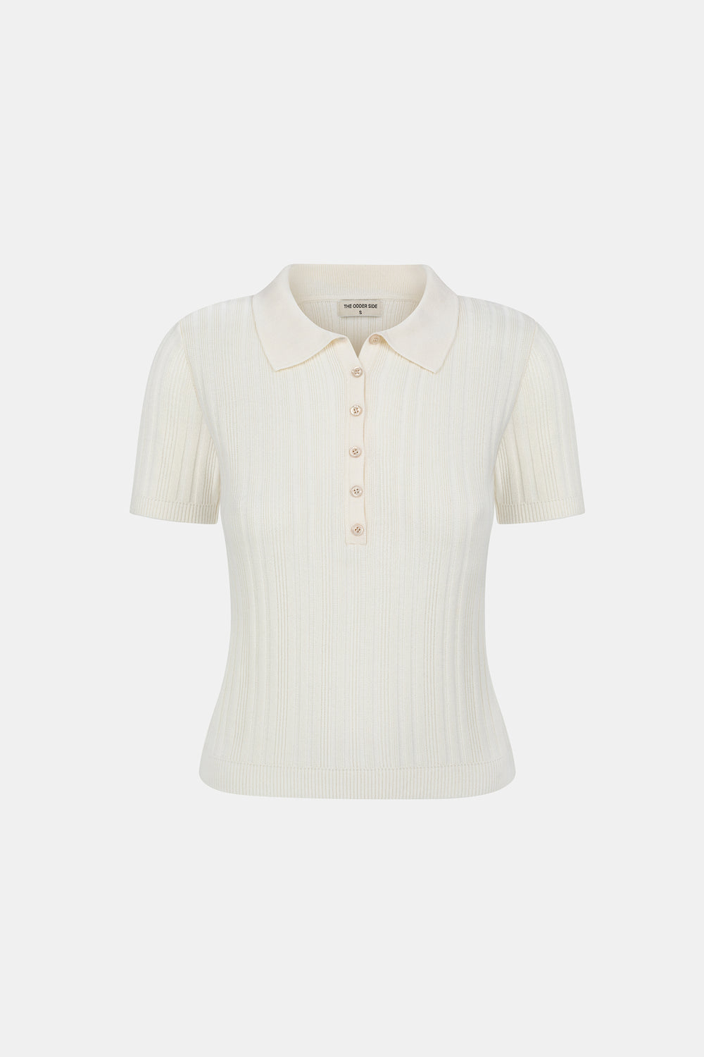 TOP DZIANINOWY TRICOT ECRU