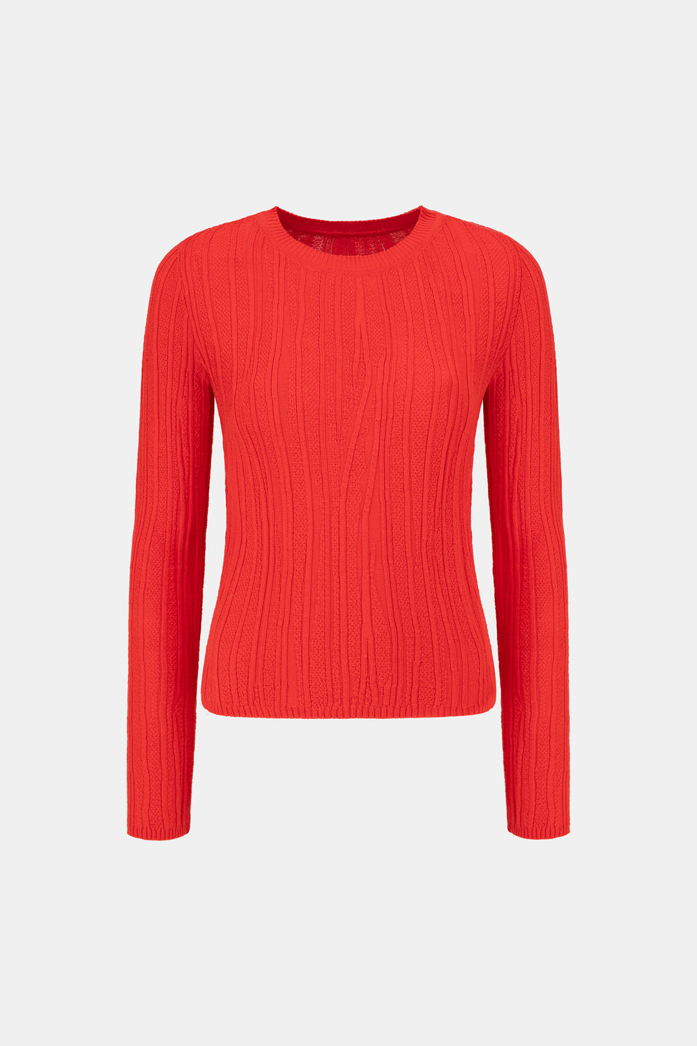LONGSLEEVE DZIANINOWY BAHIA RED