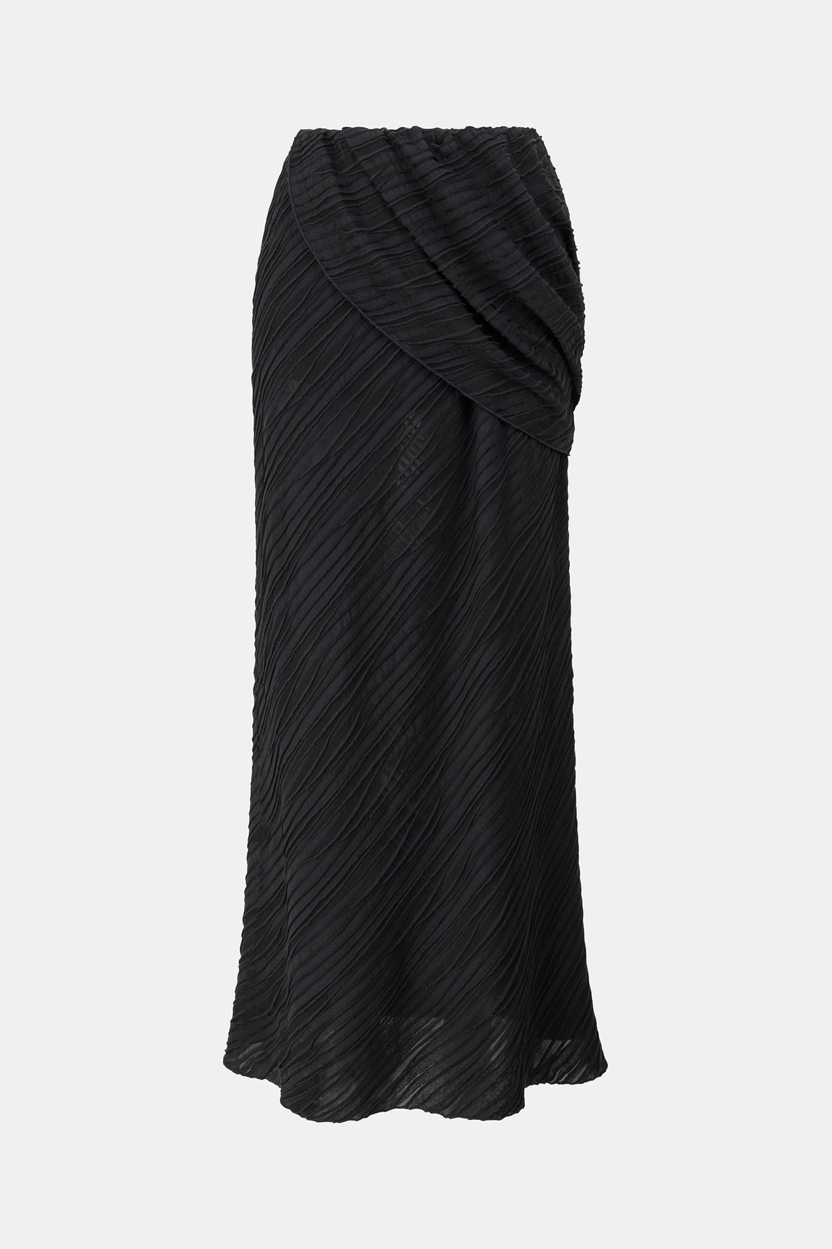 LIAISON MAXI SKIRT BLACK