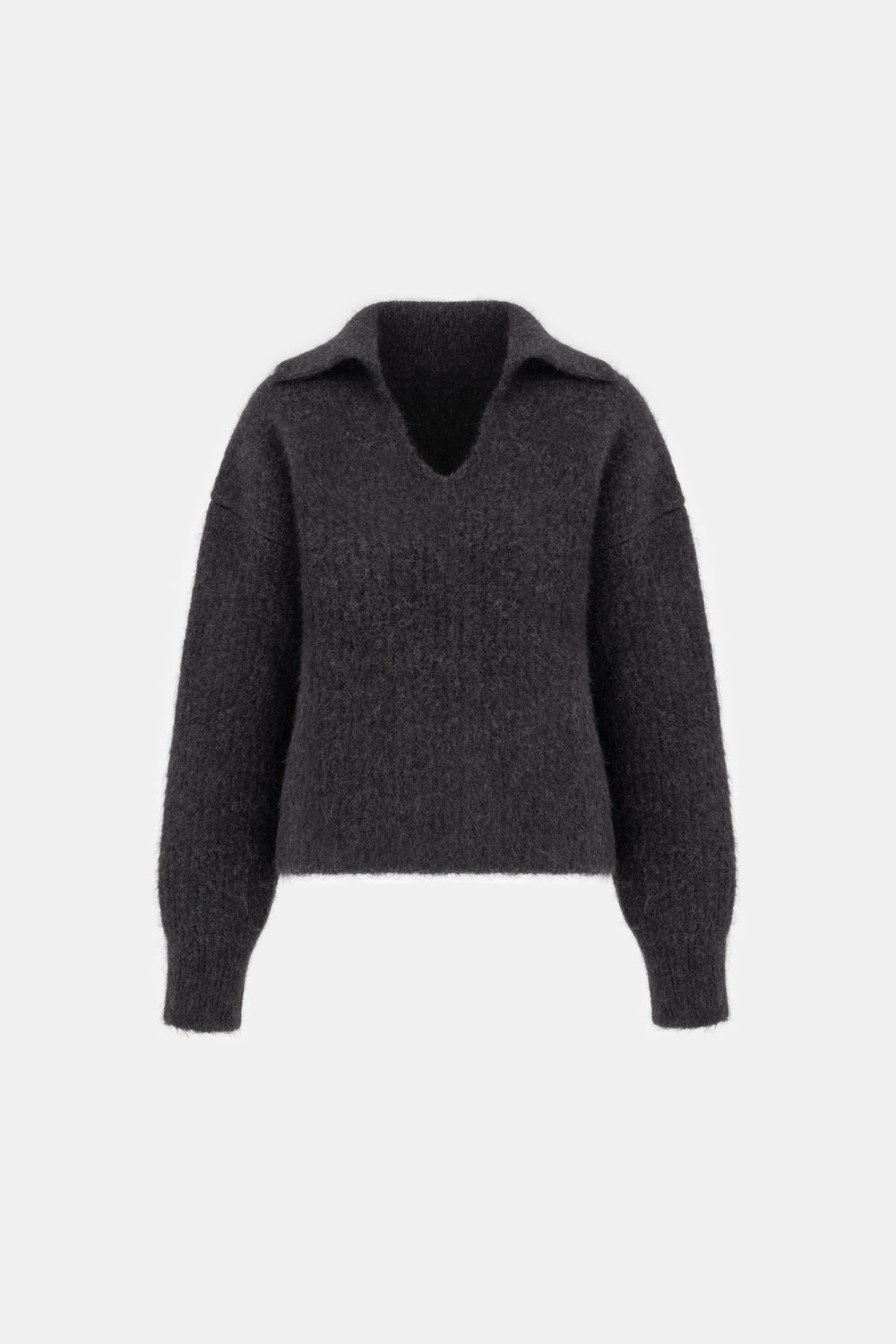 ODETTE GRAPHITE WOOL SWEATER