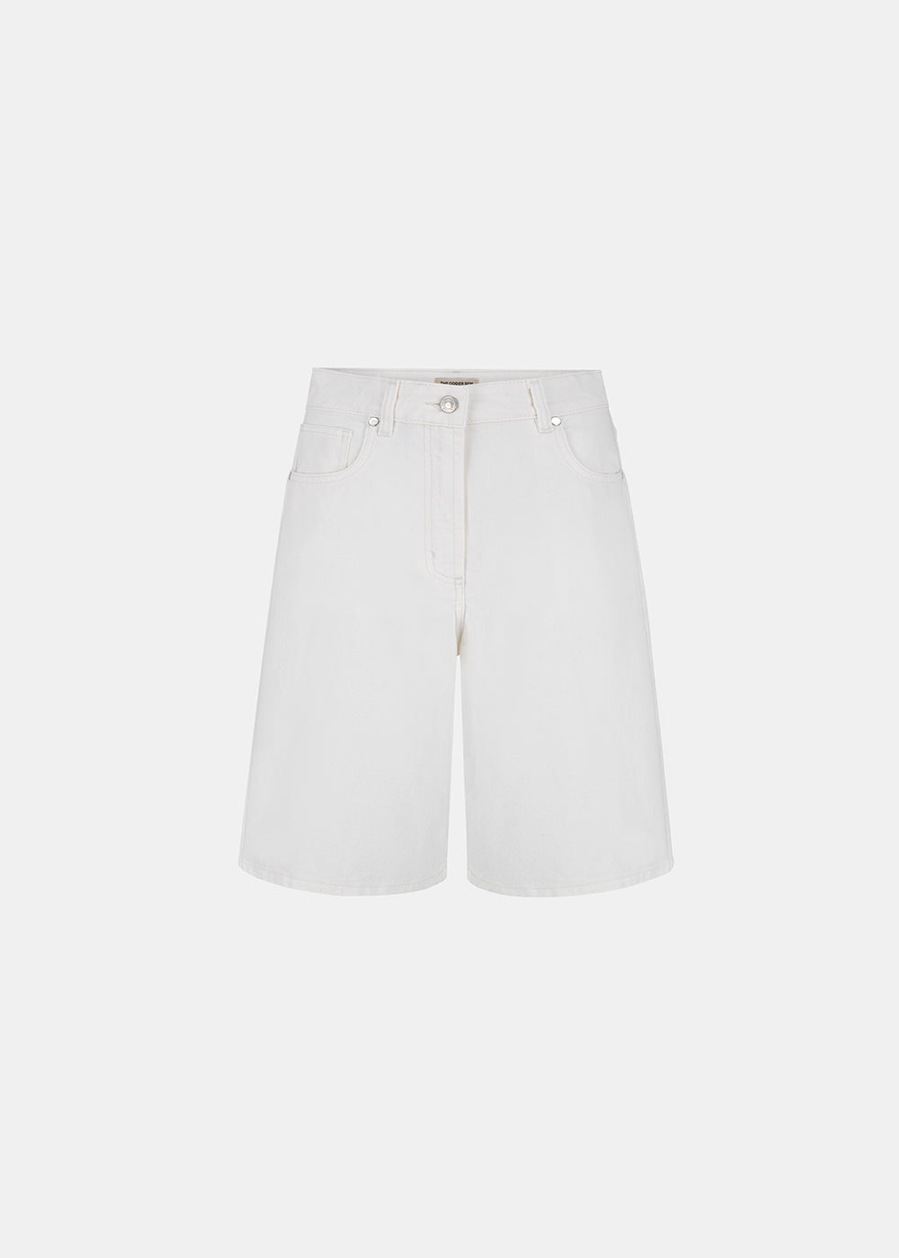 BERMUDY JEANSOWE JUST WIDE WHITE