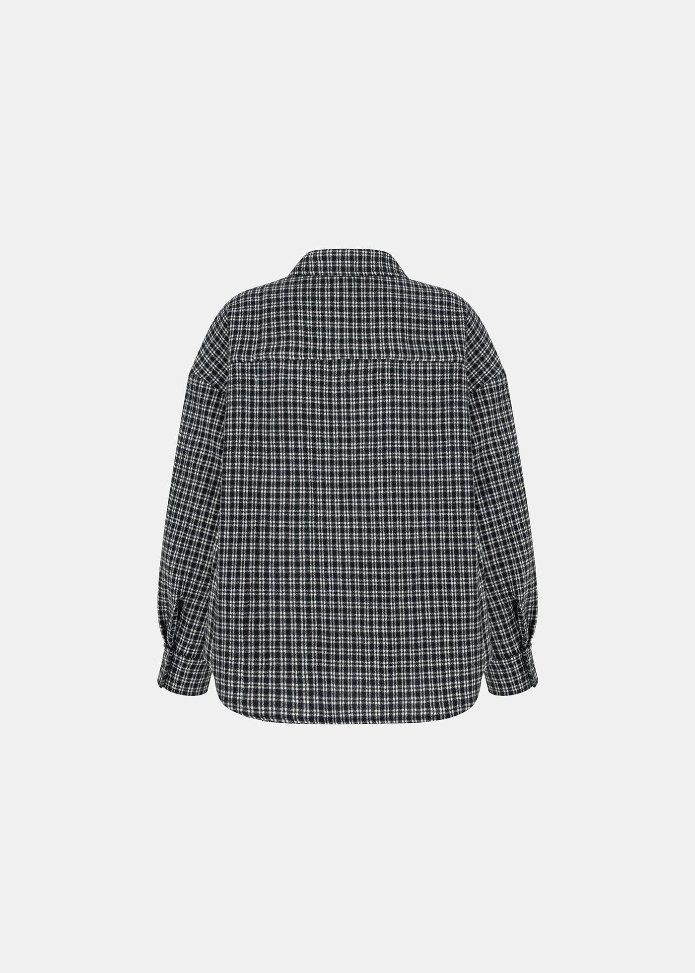 CHEMISE EN LAINE ROSEMARY NOIR