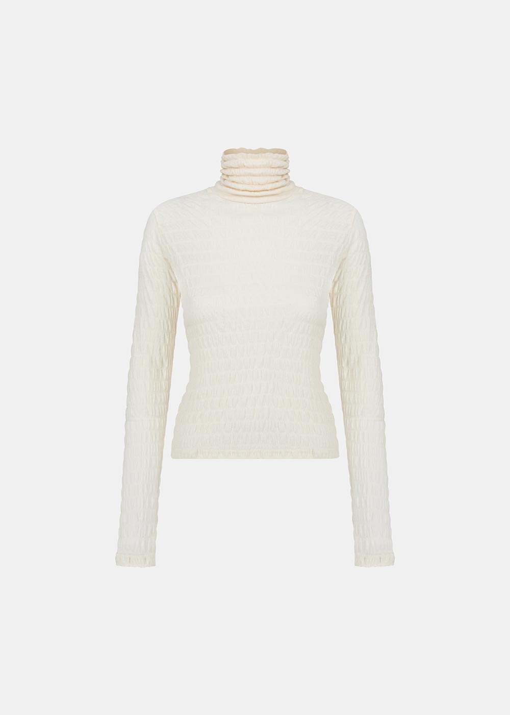 LONGSLEEVE WAFFLE ECRU