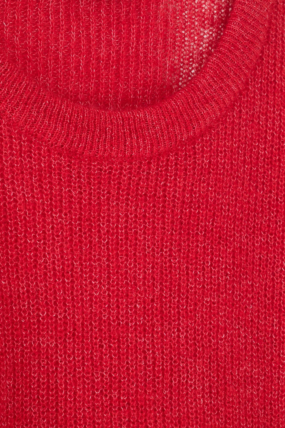 PULL EN LAINE PALM ROUGE