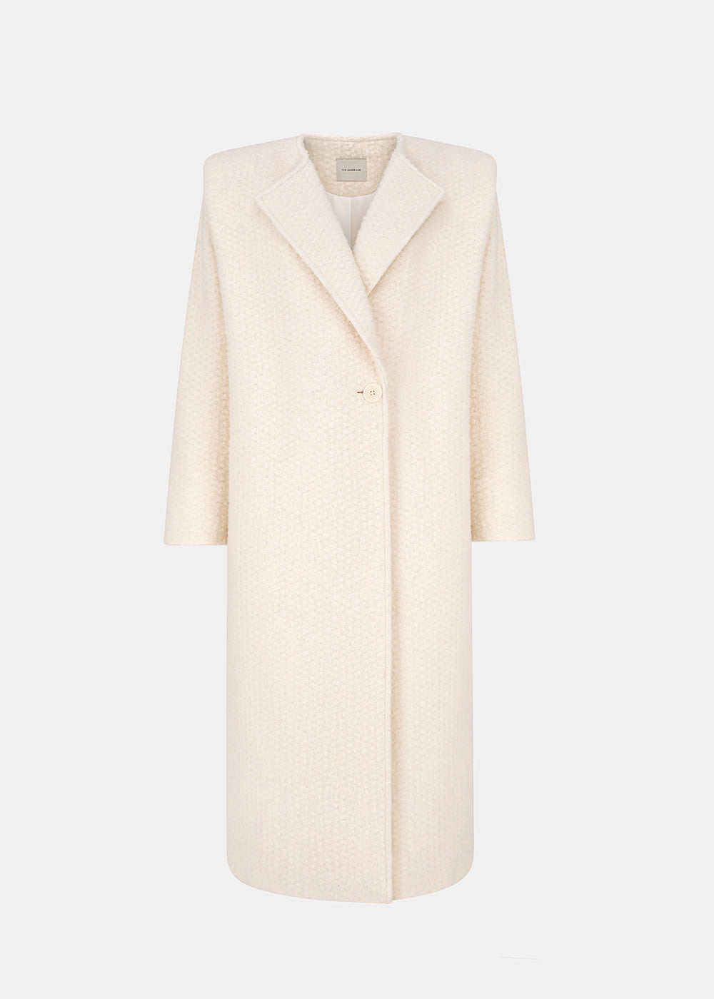 CLAIRE MANTEAU BLANC CASSÉ