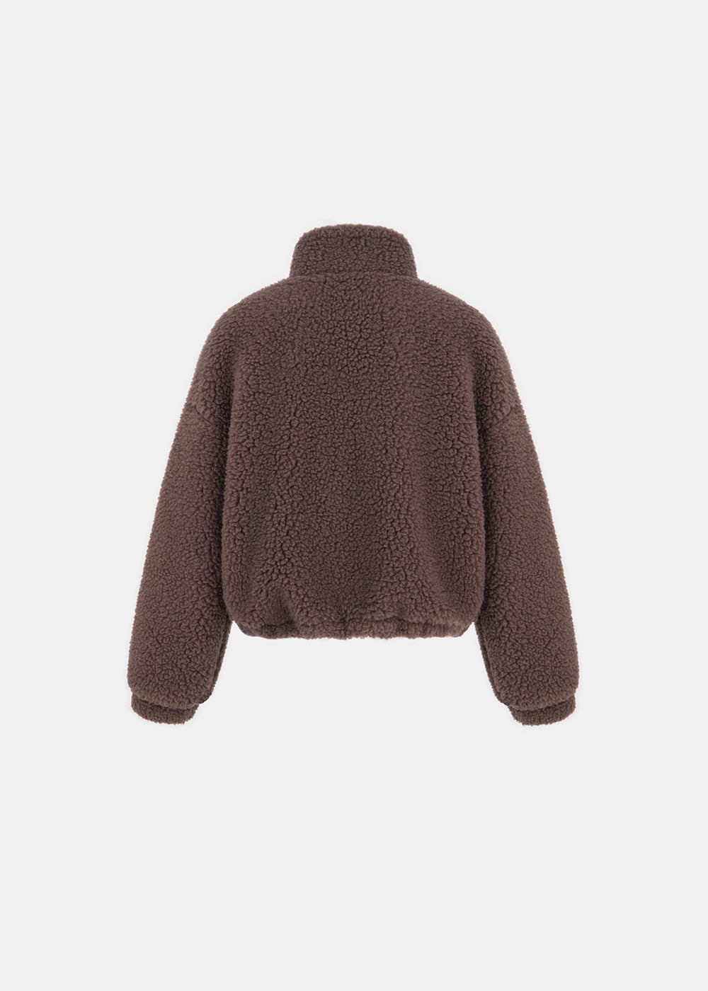 VESTE EN LAINE TOS MARRON

