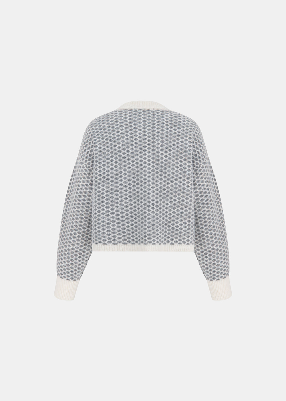 CARDIGAN EN LAINE TASTE GRIS
