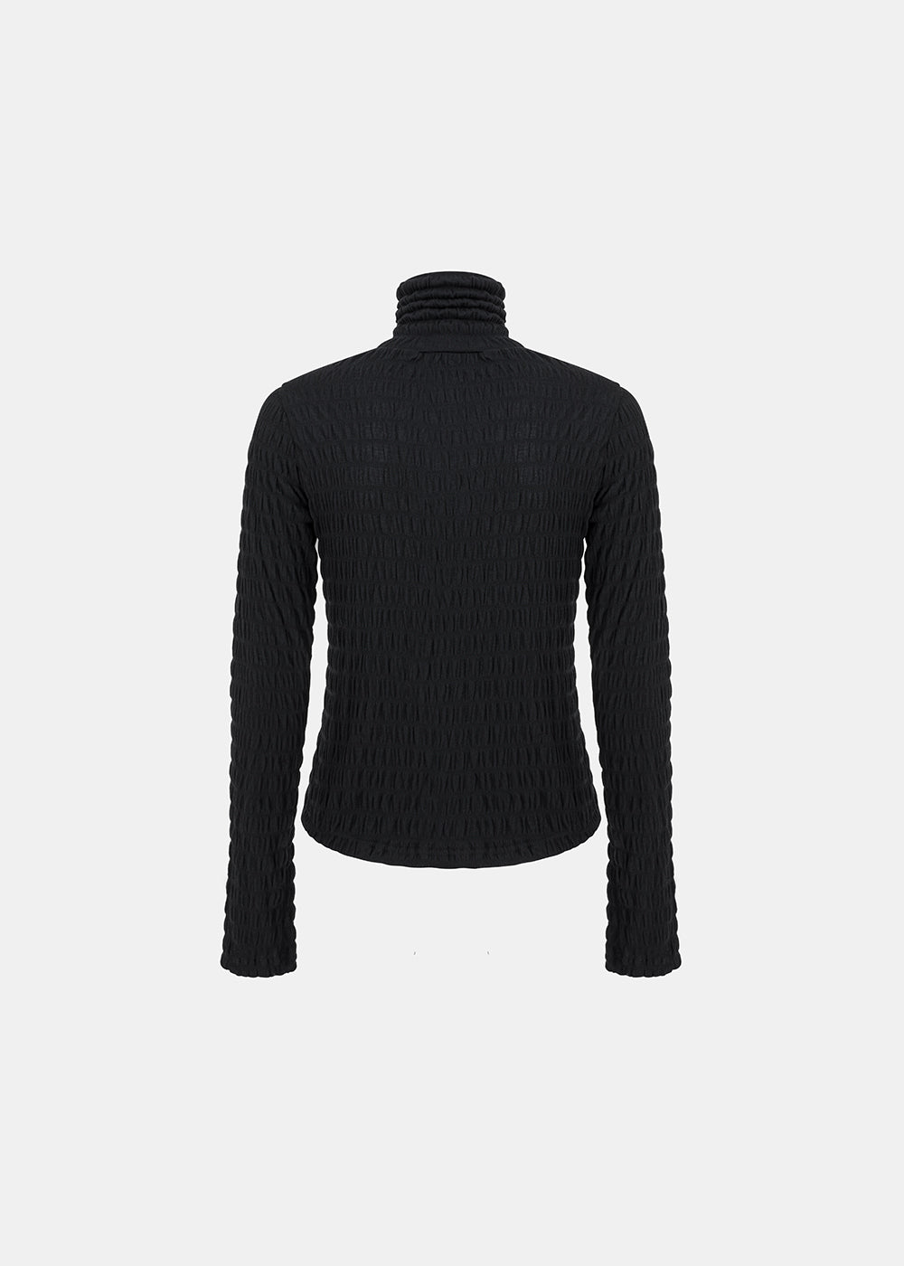 WAFFLE LONGSLEEVE BLACK