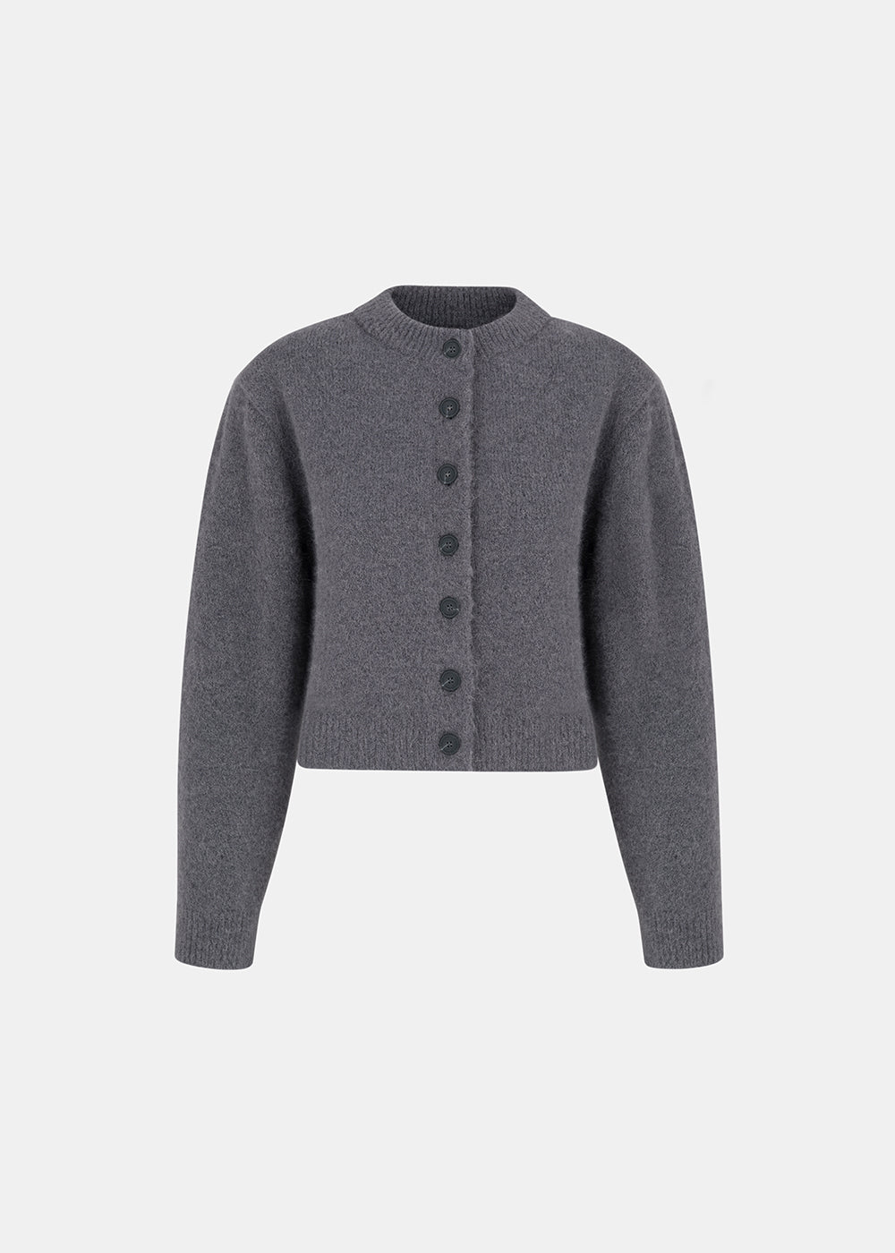 CARDIGAN EN LAINE SUBLIME GRAPHITE