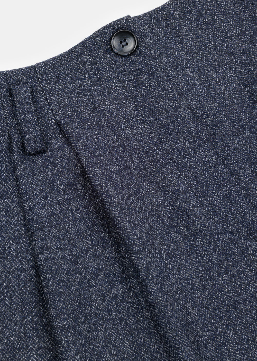 SERIOUS WOOLEN PANTS NAVY