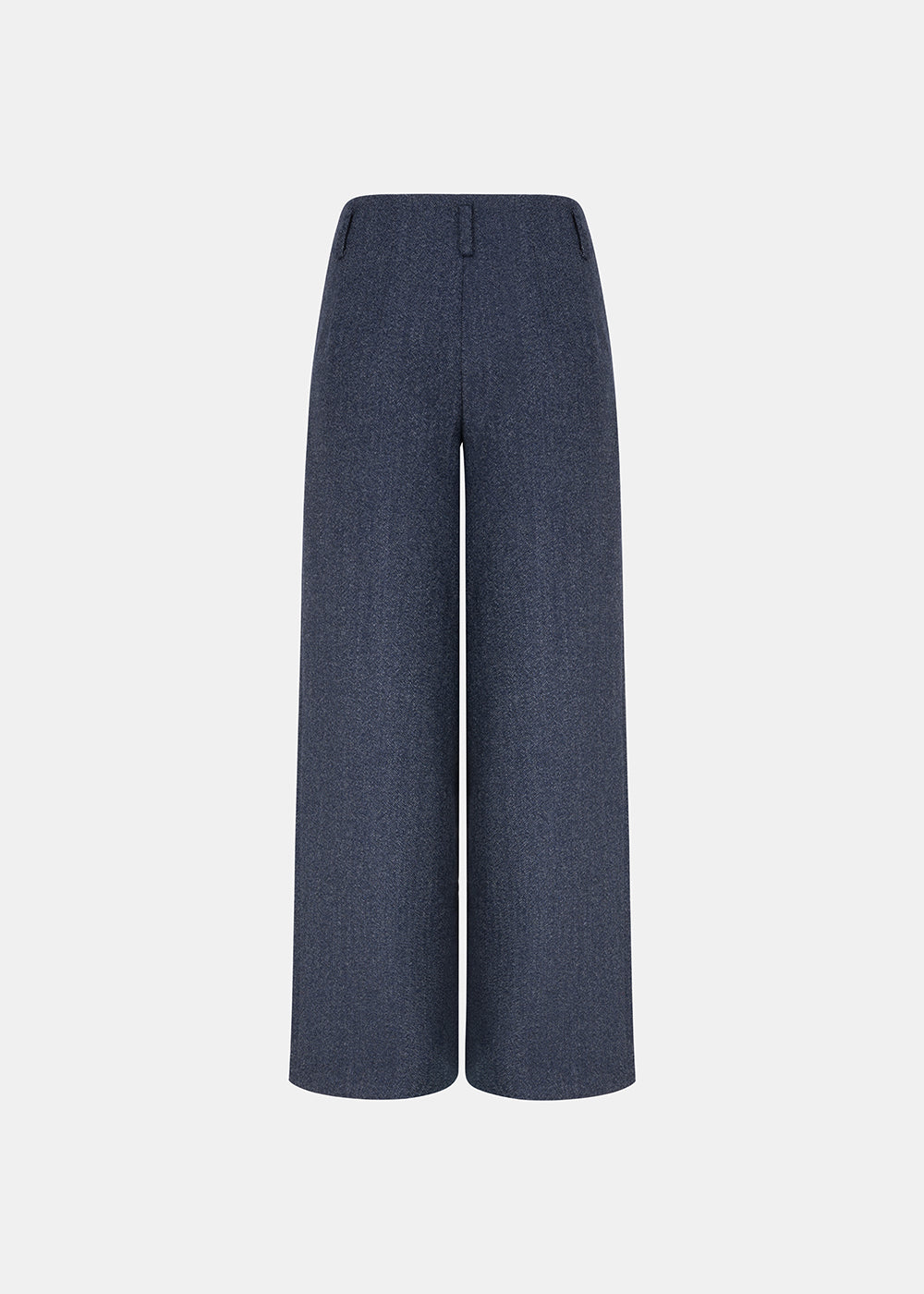 SERIOUS WOOLEN PANTS NAVY