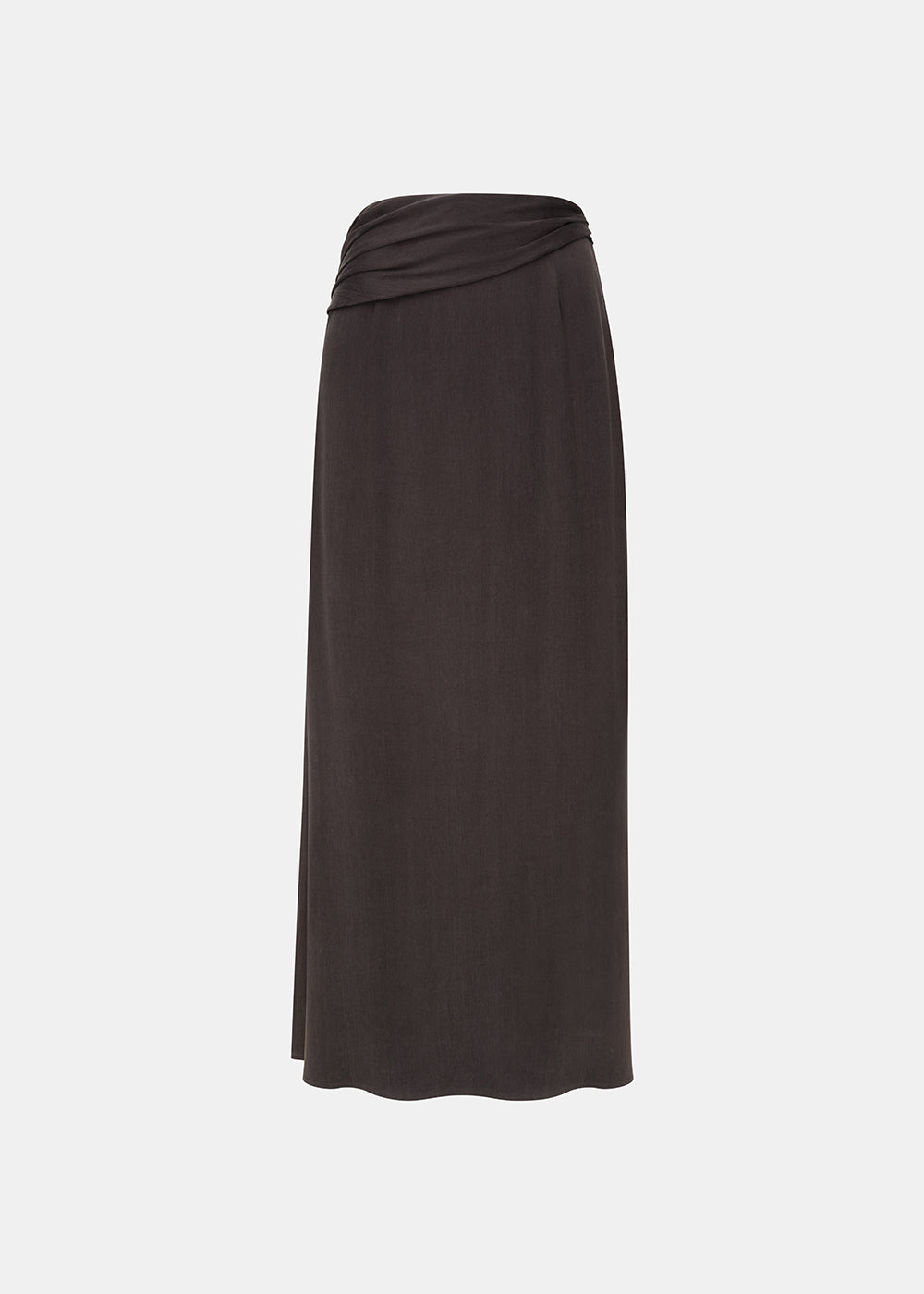 JUPE LONGUE MADSEN MARRON