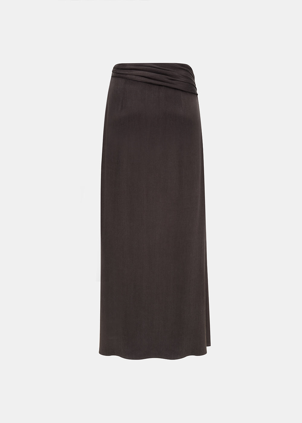 JUPE LONGUE MADSEN MARRON