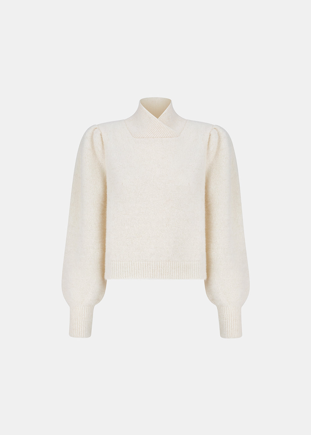 PULL EN LAINE LUNAIRE ÉCRU