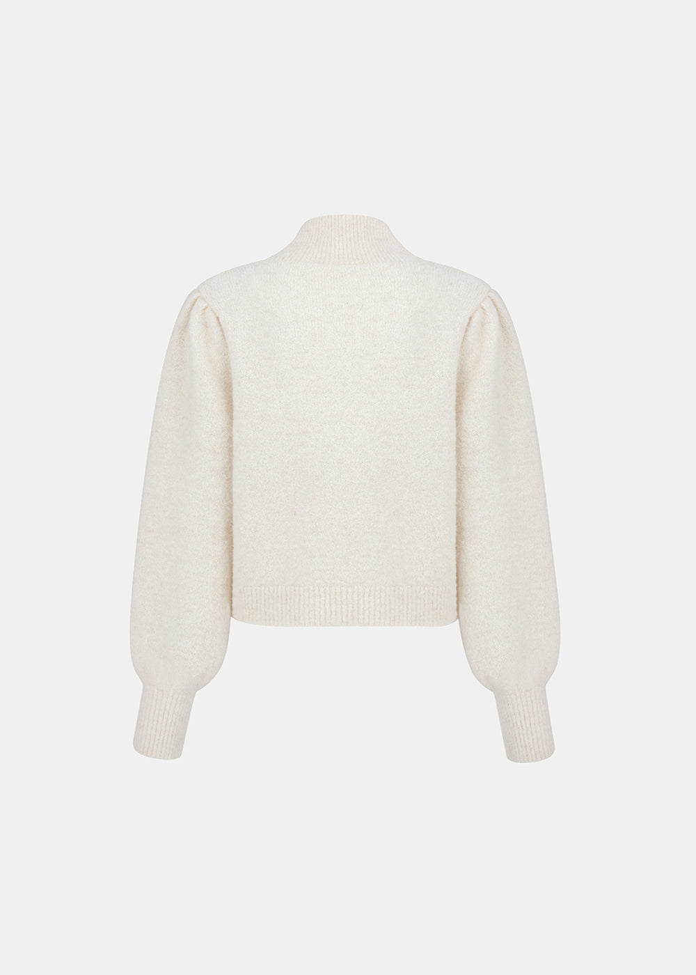 PULL EN LAINE LUNAIRE ÉCRU