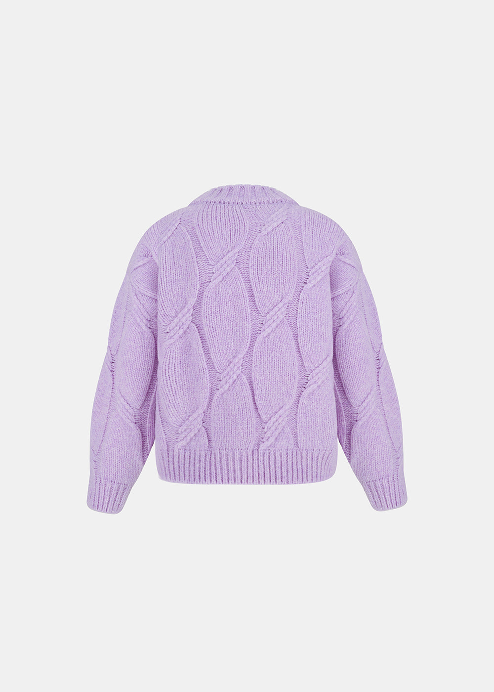 LIVIA WOOLEN SWEATER LILA