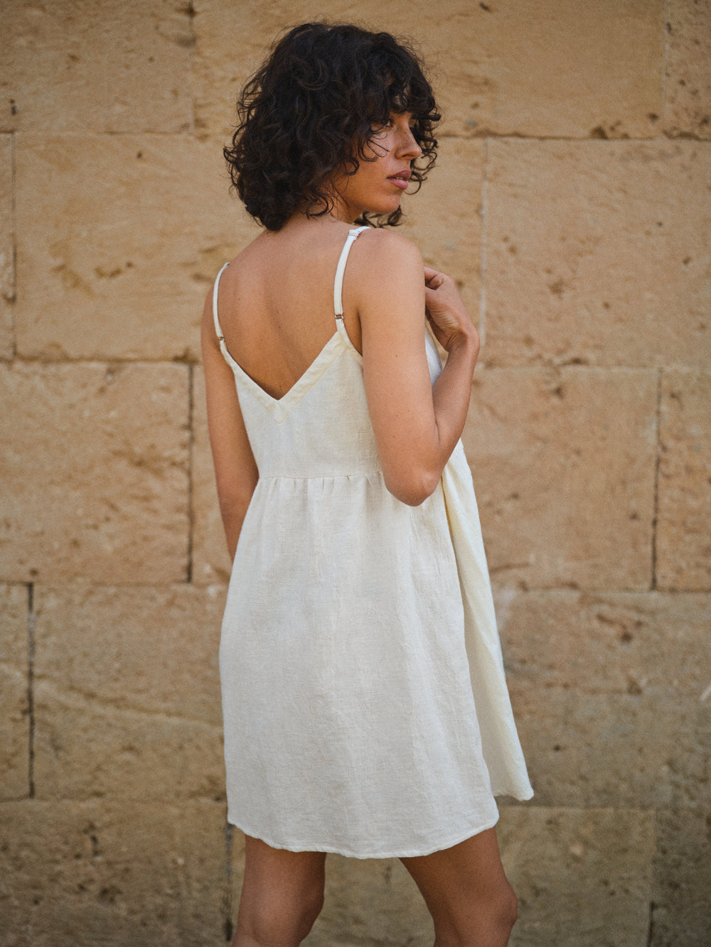 ROBE CLAIRE ECRU