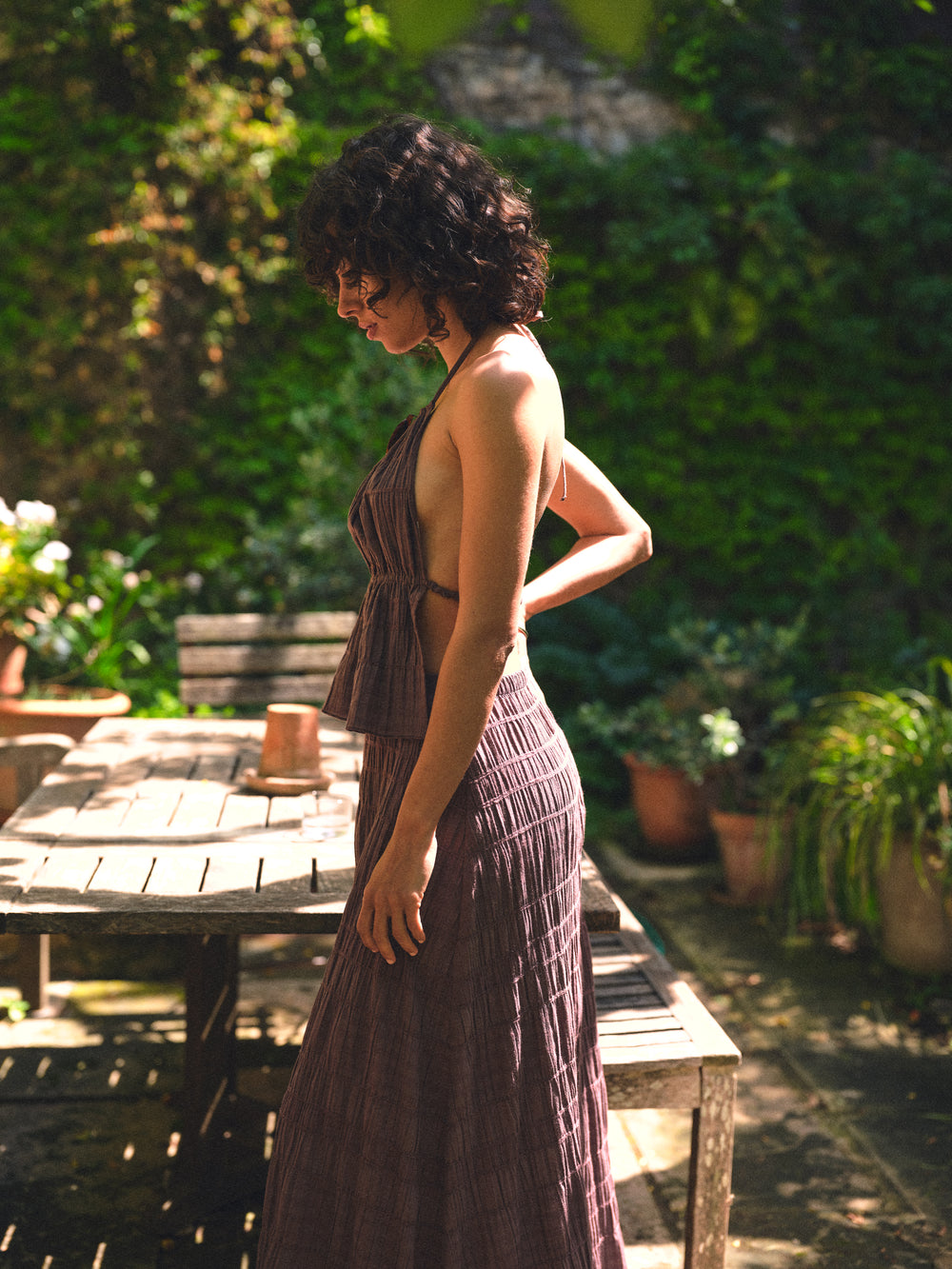 TOP BRISA MARRON