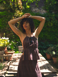 TOP BRISA MARRON