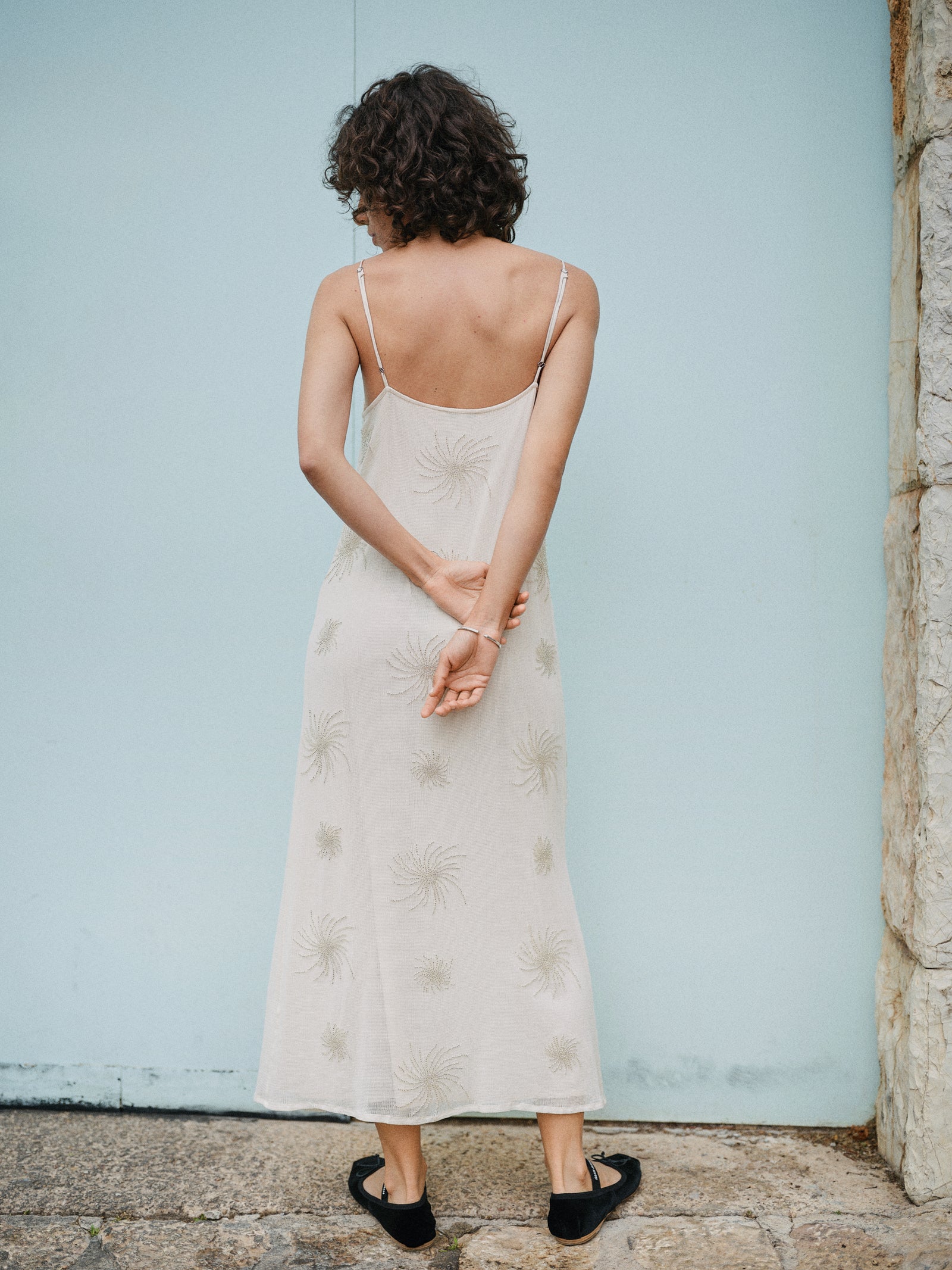 CHARM ROBE ÉCRU