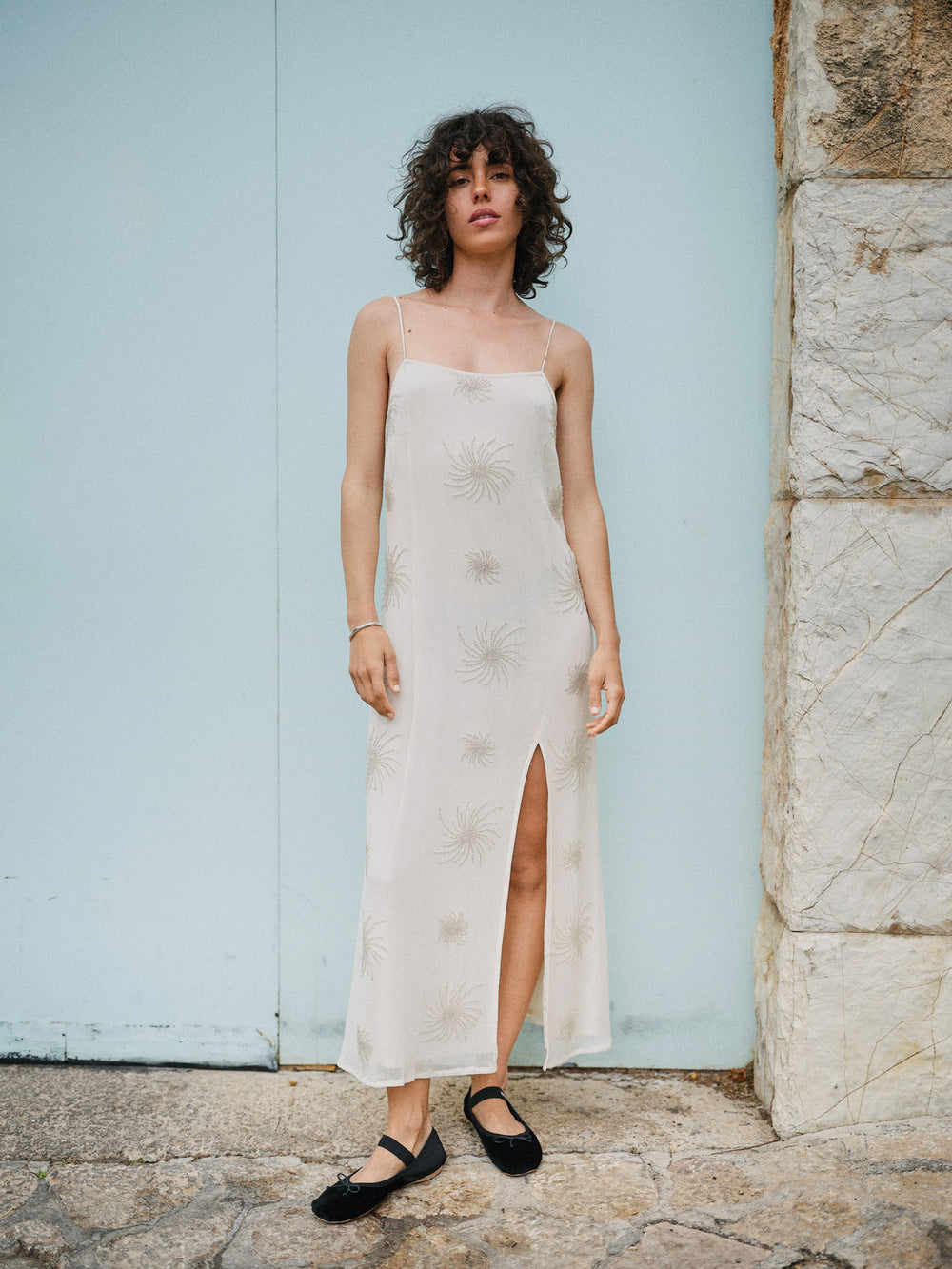 CHARM ROBE ÉCRU