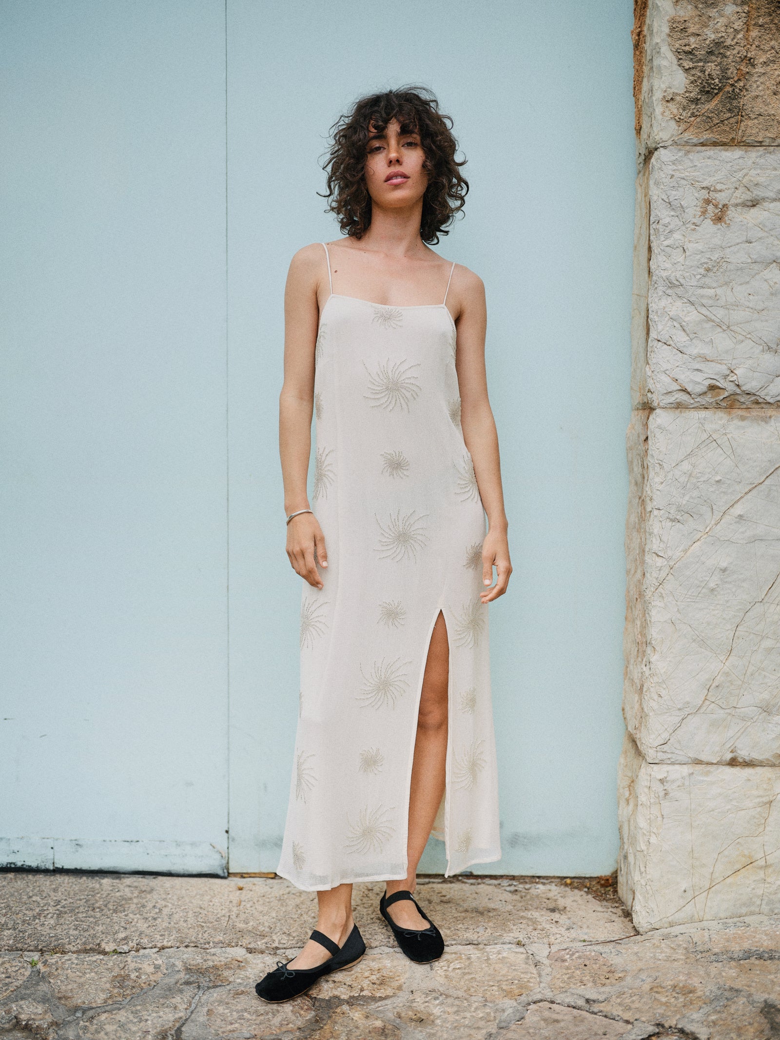 CHARM ROBE ÉCRU