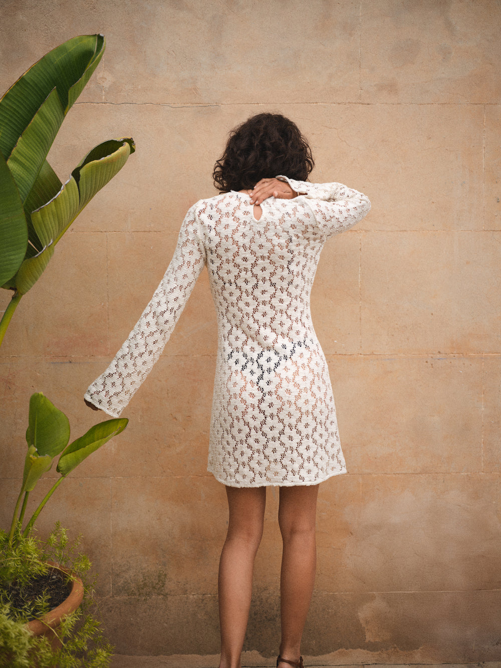 ROBE EL PEZ ECRU