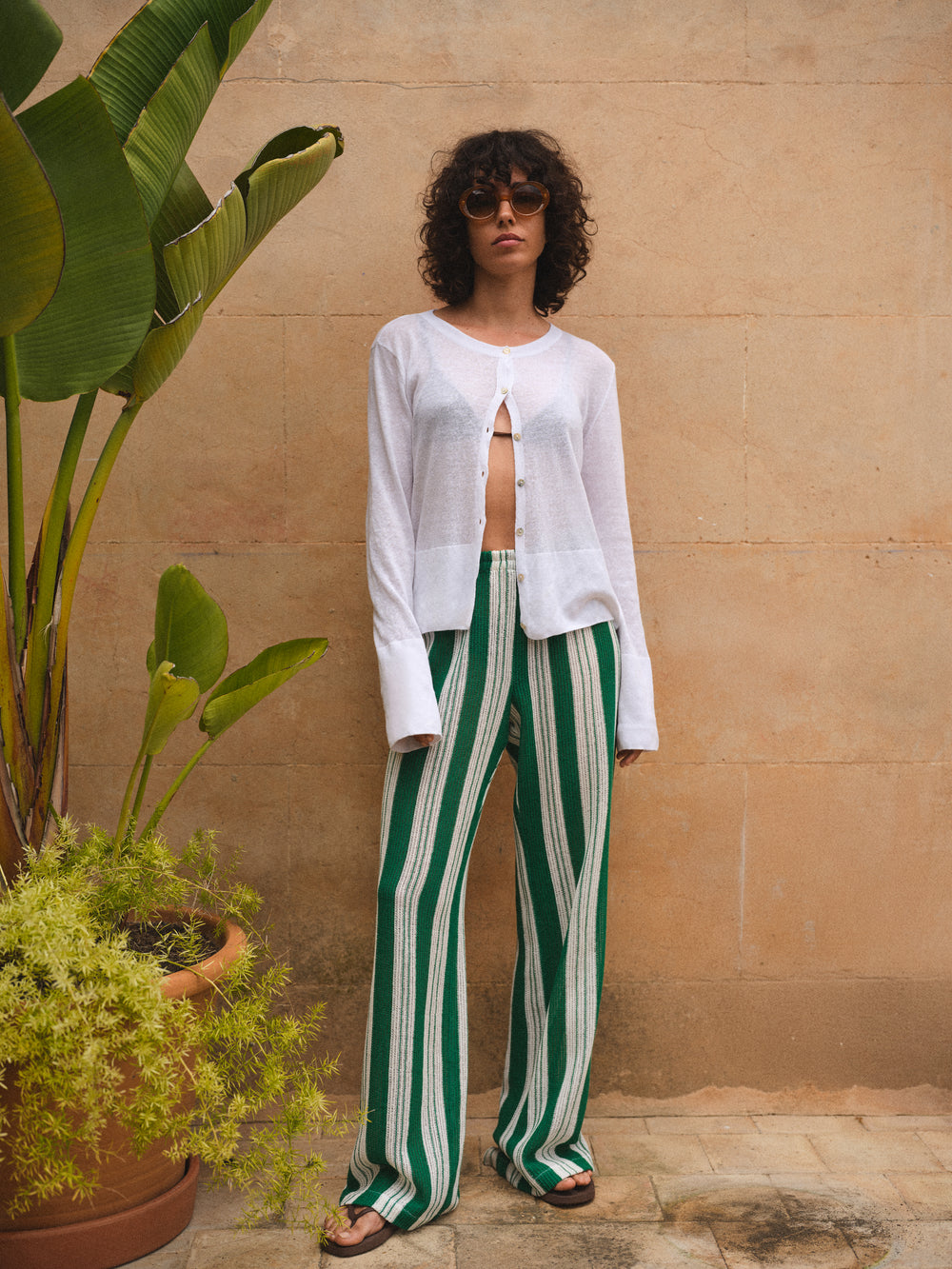 ARLES CARDIGAN WHITE