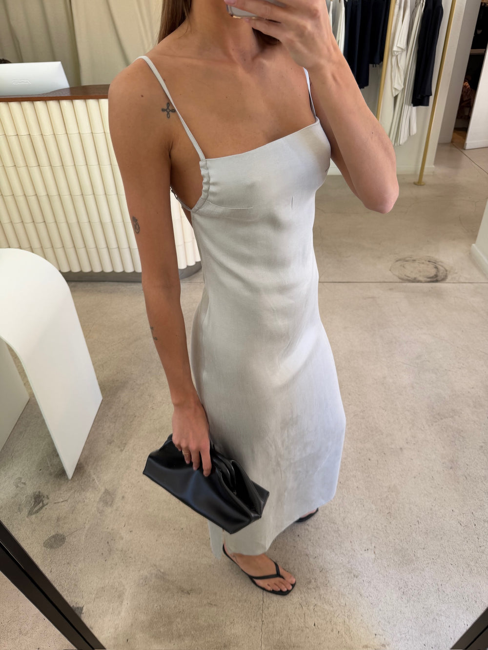 ROBE NOSARA ARGENT