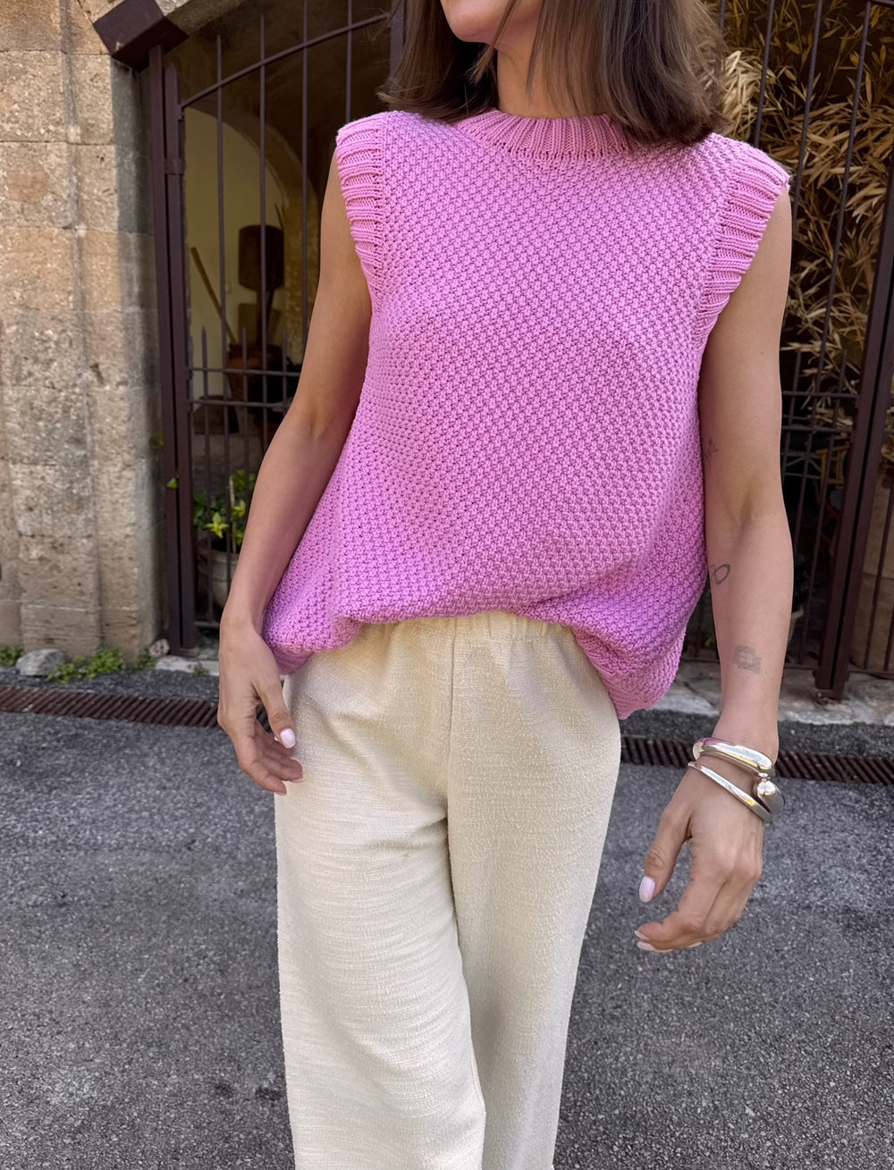 CLEO TOP ROSA