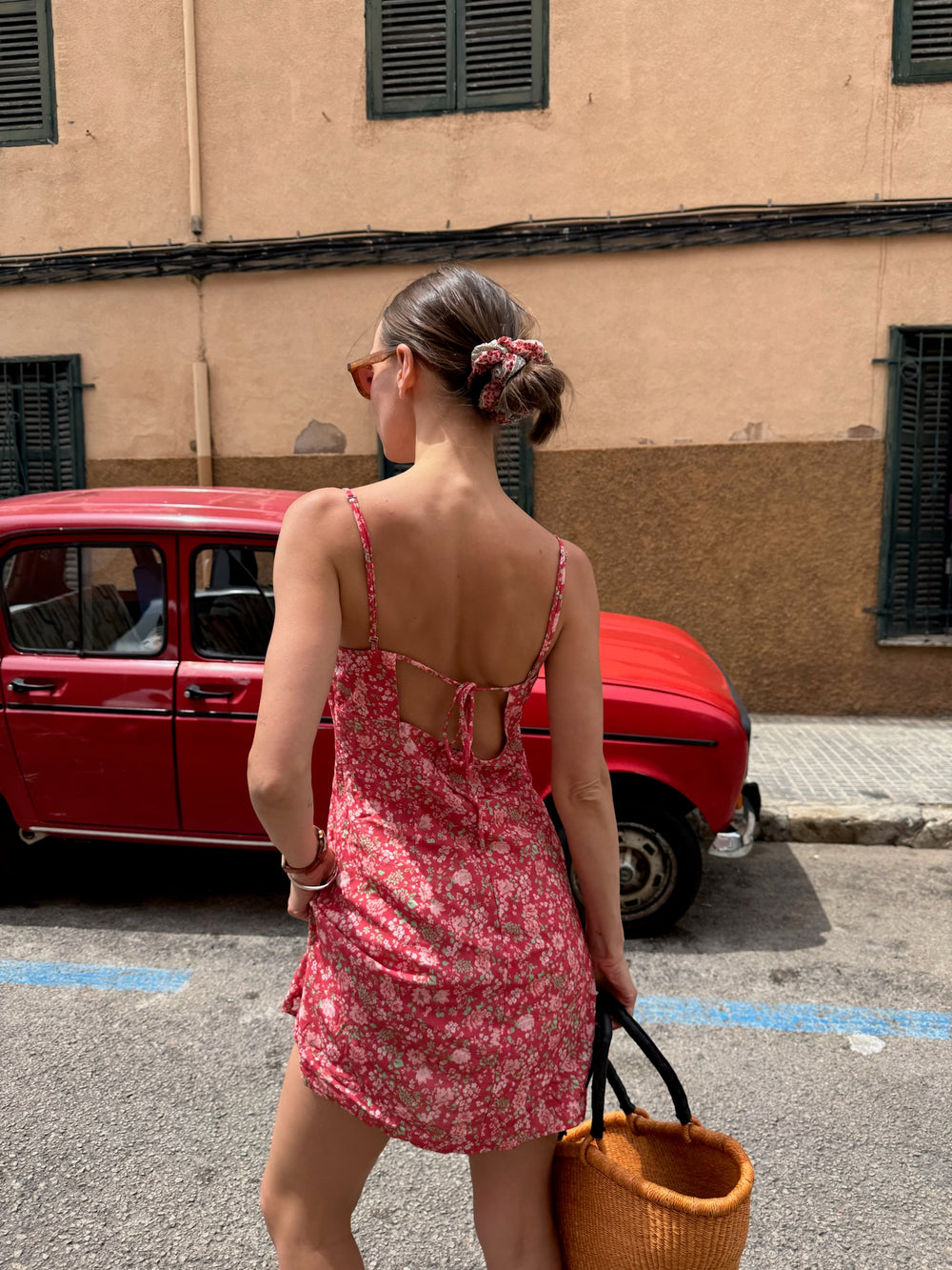 SUKIENKA ABBY FLORAL PRINT