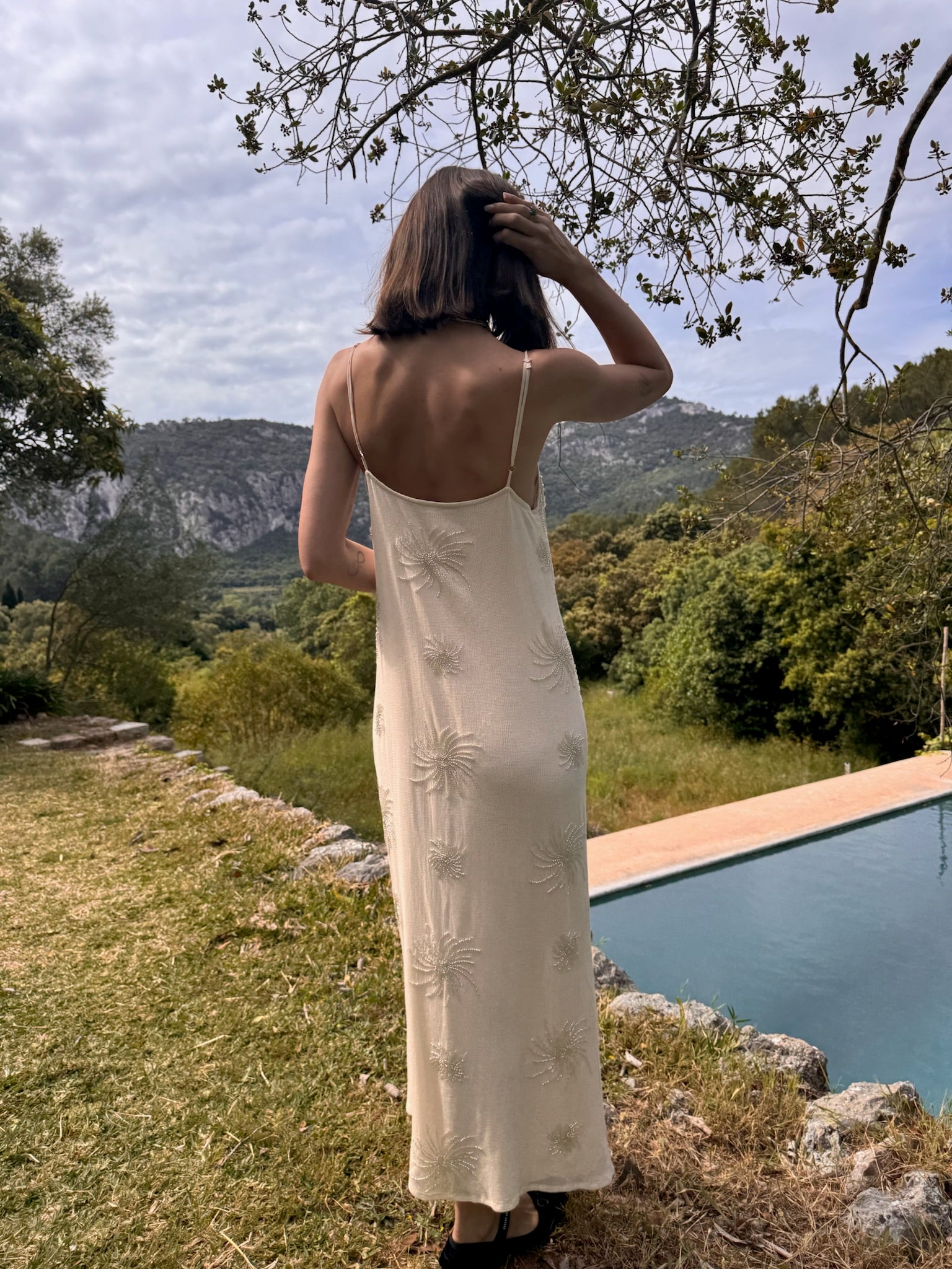 CHARM ROBE ÉCRU