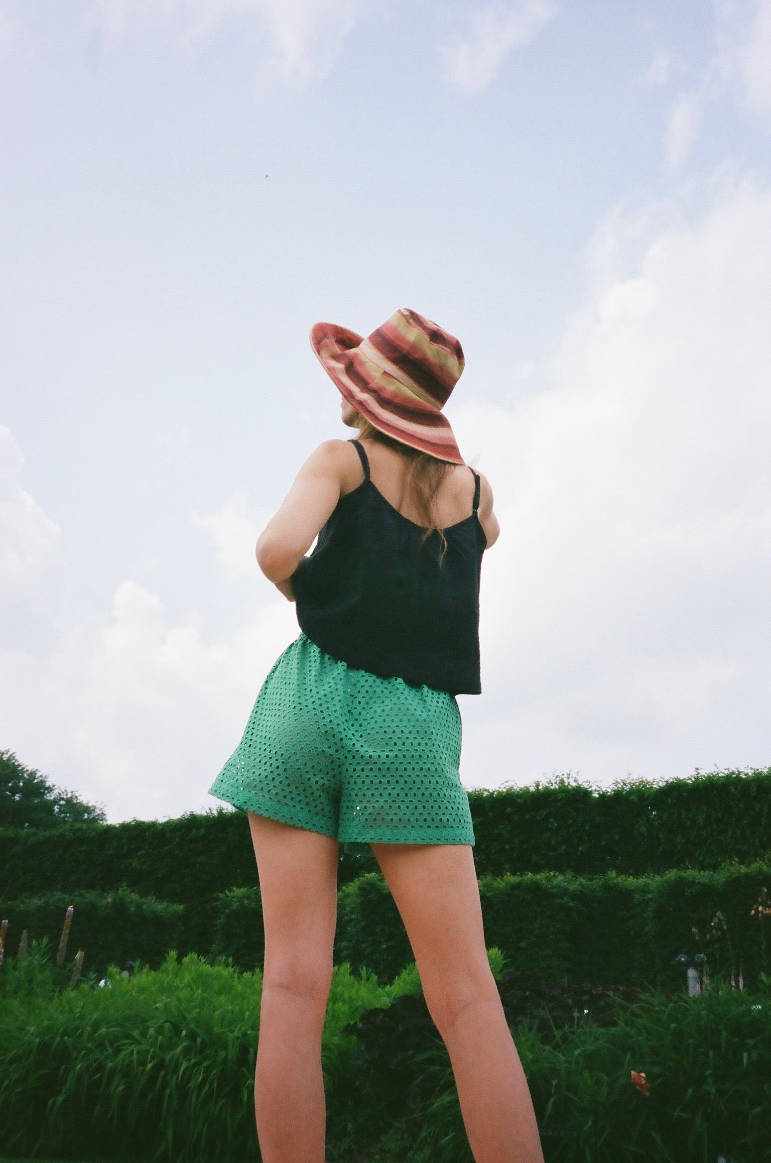 SHORT PEARL VERT