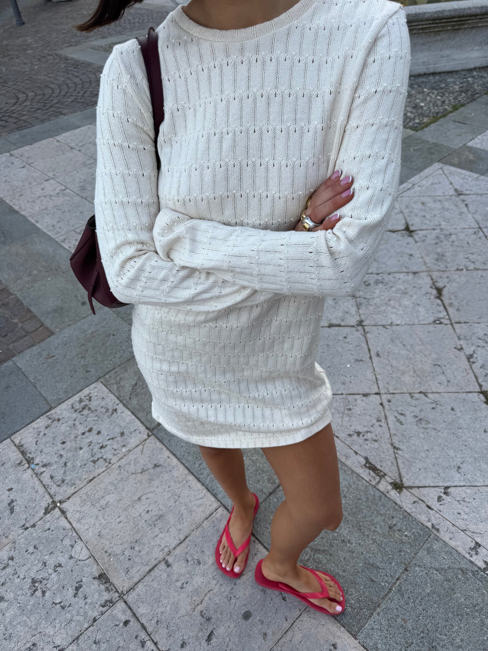 SUKIENKA SINTRA ORGANIC ECRU