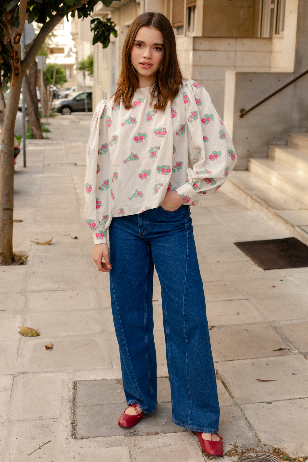 GIULIA SHIRT ECRU