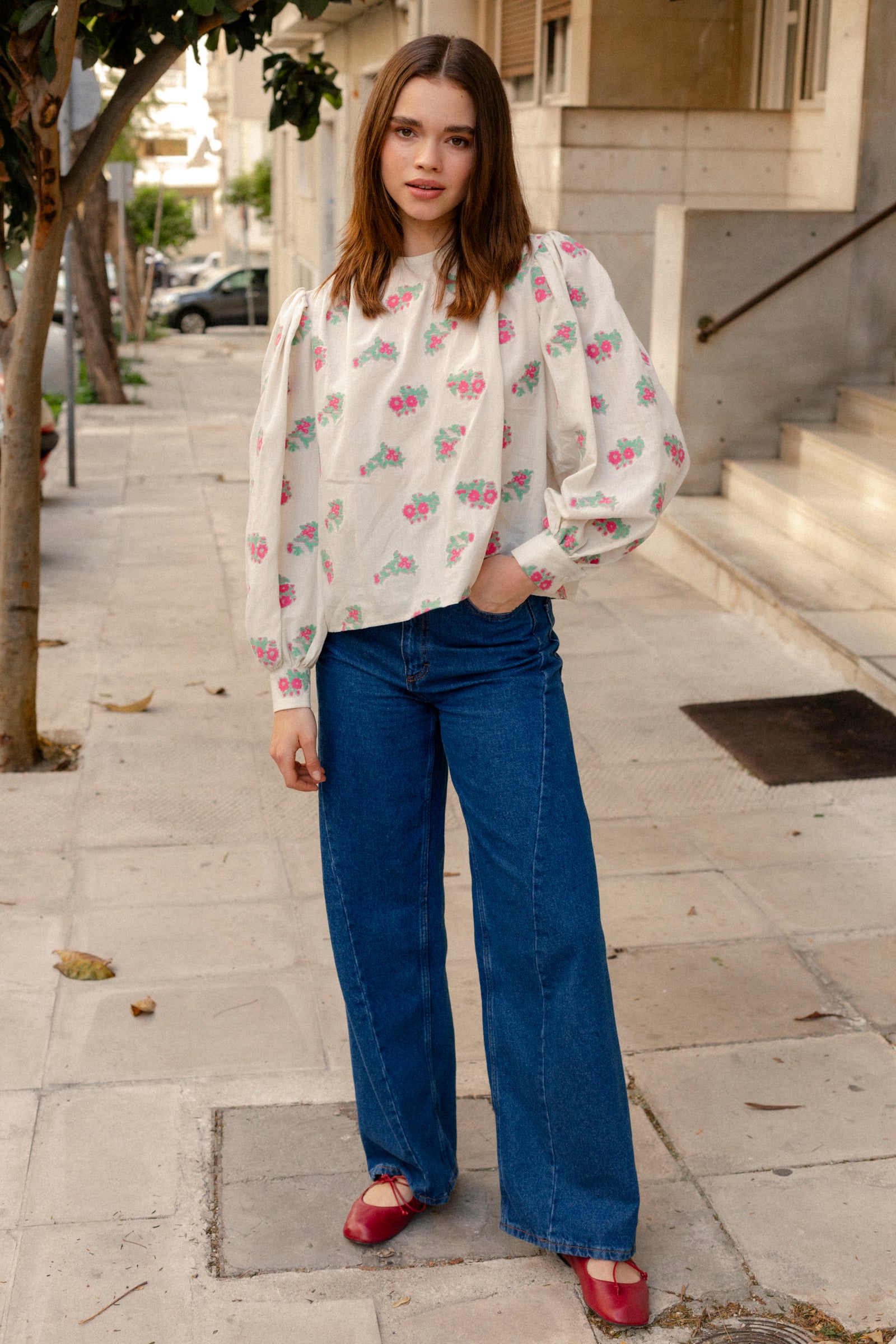 GIULIA SHIRT ECRU