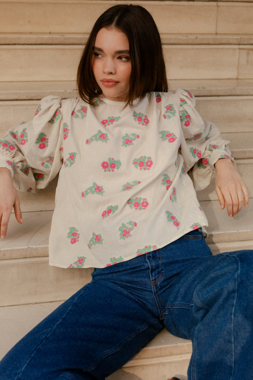 GIULIA SHIRT ECRU